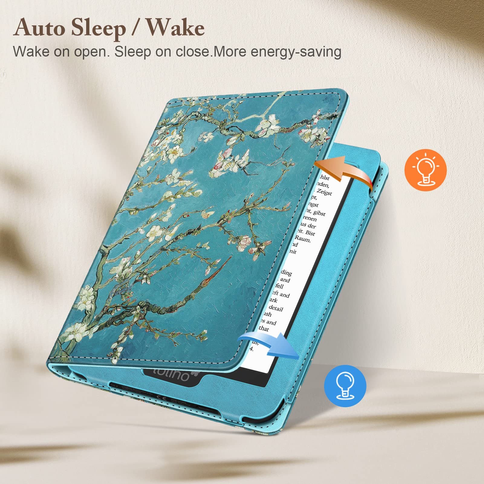 Foto 6 | Funda Fintie para Kobo Clara 6 Pulgadas 2024 - Venta Internacional