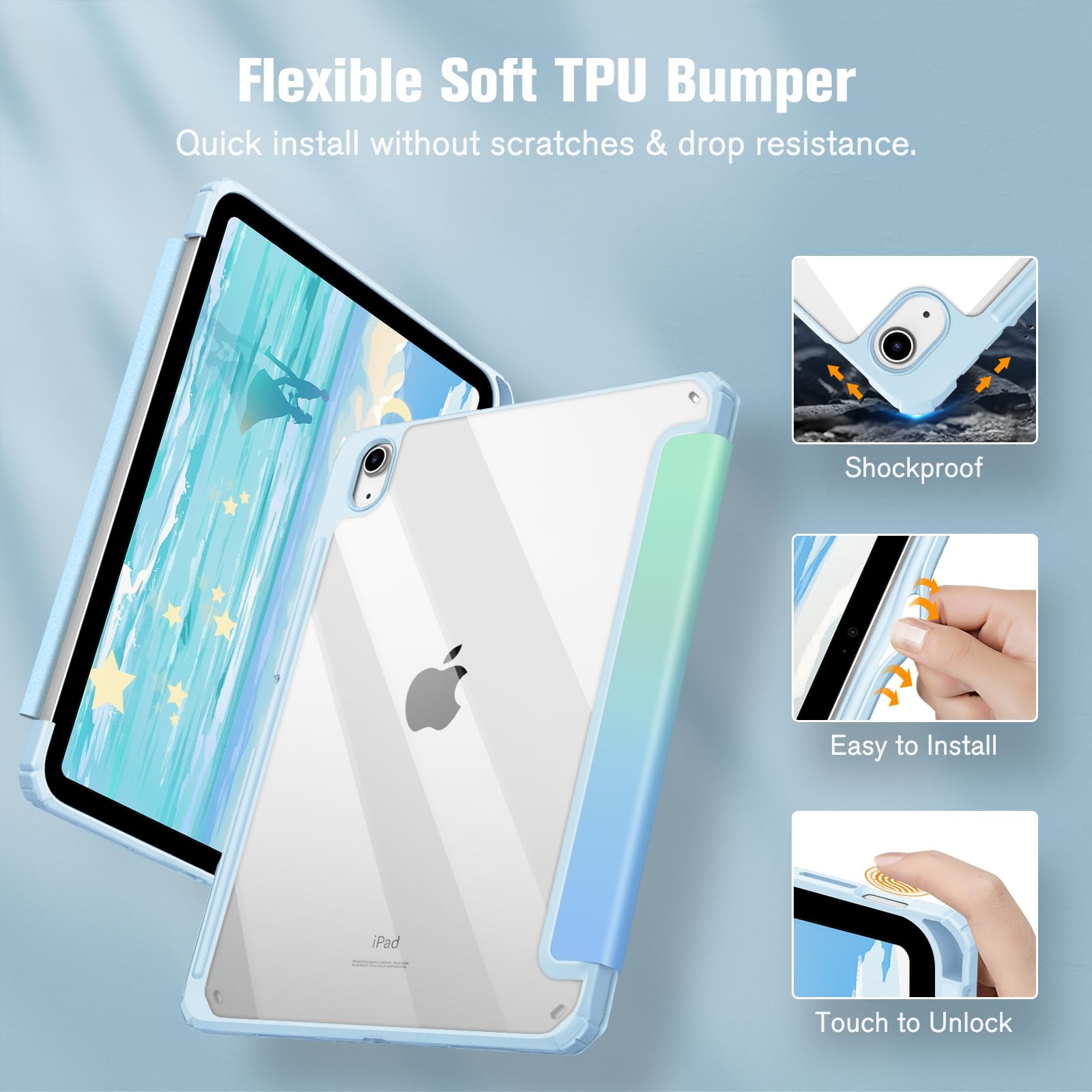 Foto 6 pulgar | Funda Fintie para iPad 11.a / 10.a Generación - Venta Internacional