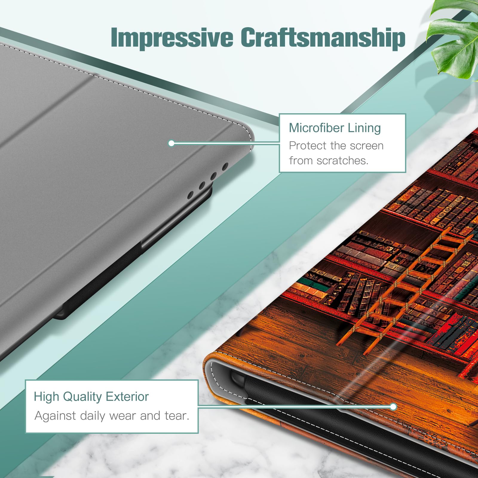 Foto 7 pulgar | Funda Fintie para Tablet Amazon Fire HD 10/10 Plus - Venta Internacional