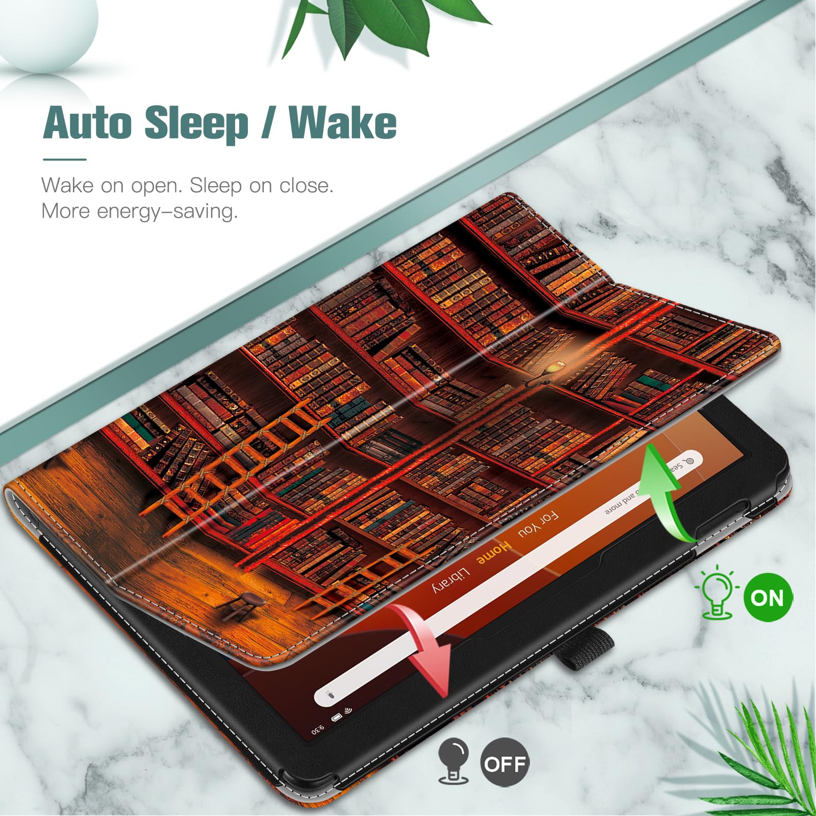 Foto 8 pulgar | Funda Fintie para Tablet Amazon Fire HD 10/10 Plus - Venta Internacional