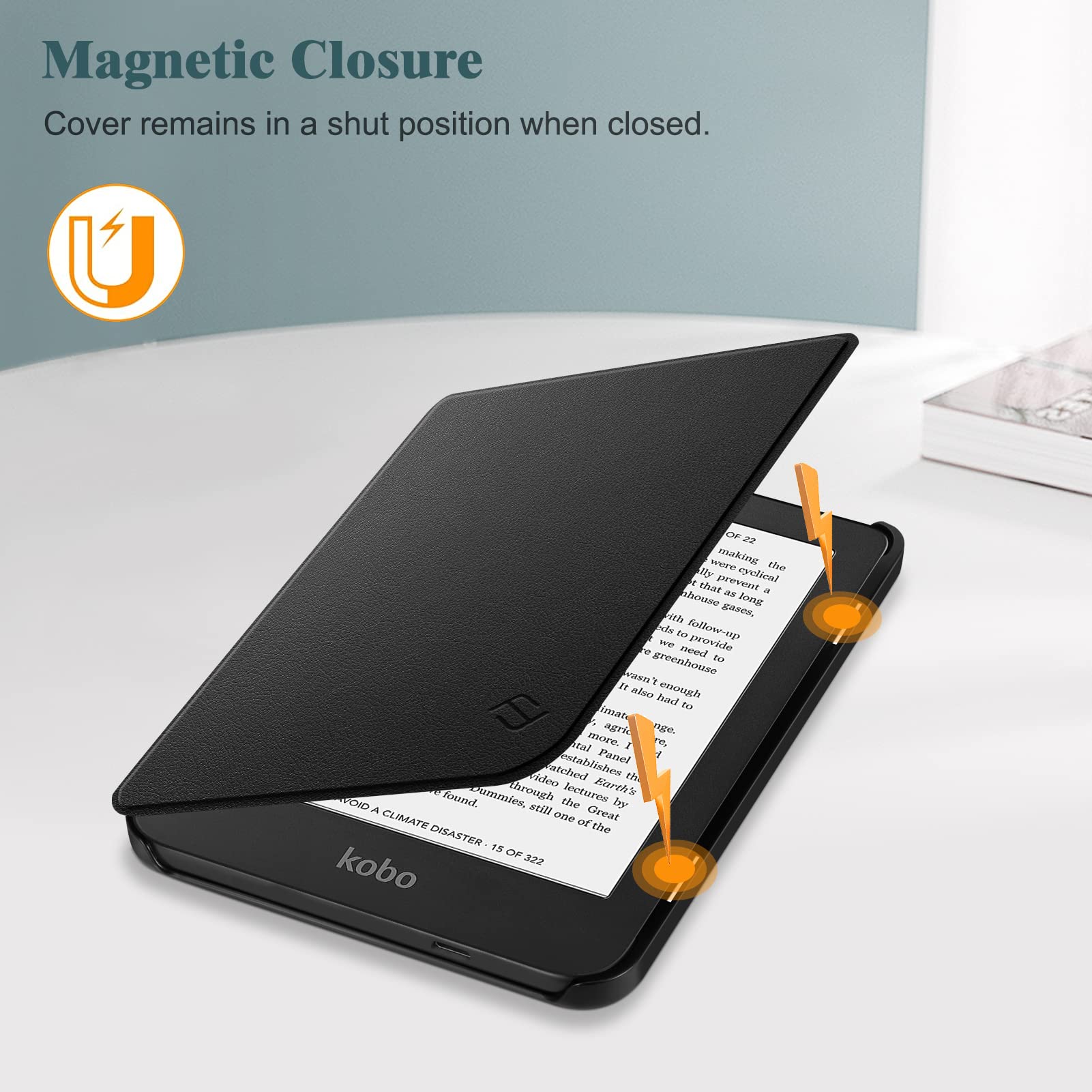 Foto 4 | Funda Fintie para Kobo Clara 6 Pugadas 2024 / Clara 2E 2022 - Venta Internacional