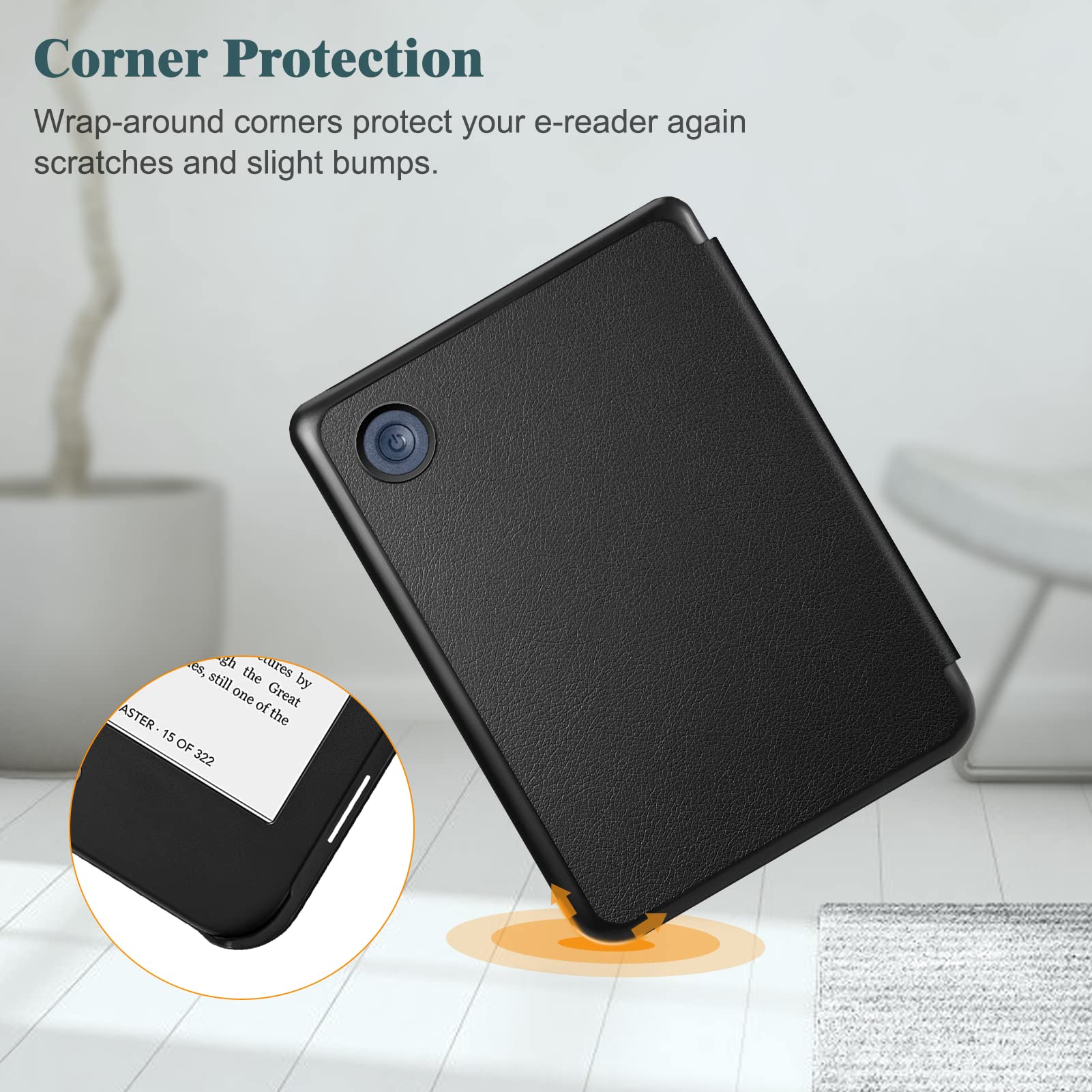 Foto 6 | Funda Fintie para Kobo Clara 6 Pugadas 2024 / Clara 2E 2022 - Venta Internacional