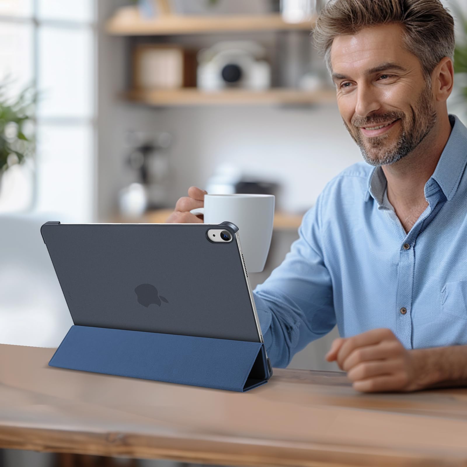 Foto 4 | Funda Procase Para Ipad Air De 13 Pulgadas 2025 M3/2024 M2, Color Azul Marino - Venta Internacional.