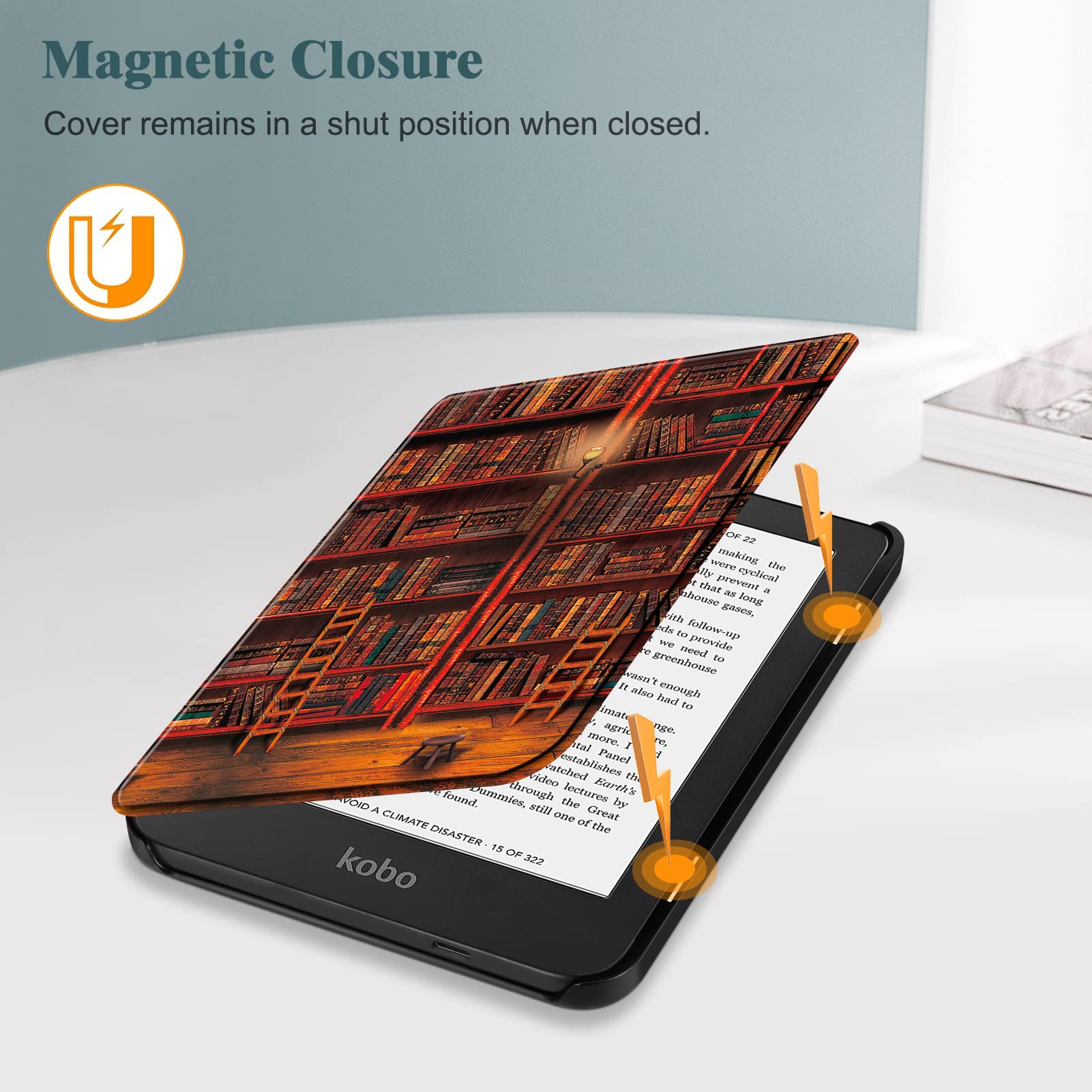 Foto 5 pulgar | Funda Fintie para Tablet Kobo Clara 6 pulgadas-Venta Internacional