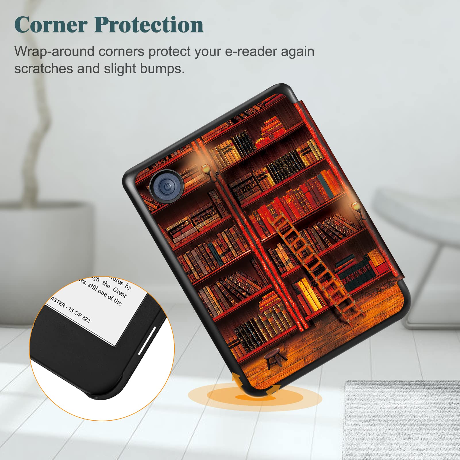 Foto 7 pulgar | Funda Fintie para Tablet Kobo Clara 6 pulgadas-Venta Internacional