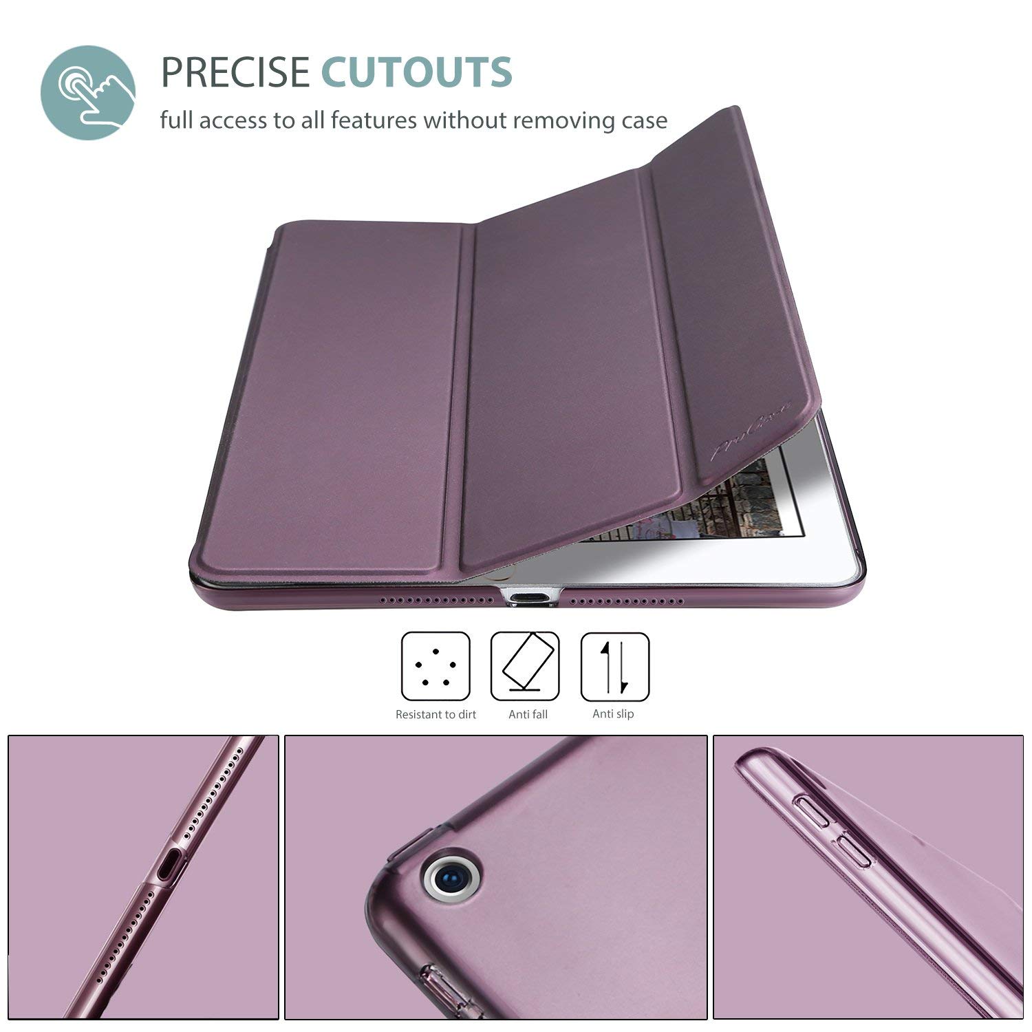 Foto 4 pulgar | Funda Procase Smart Para Ipad De 9,7 Pulgadas (6.ª Y 5.ª Generación) 2018/2017 - Venta Internacional.