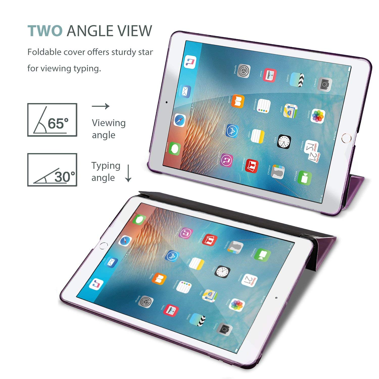 Foto 7 pulgar | Funda Procase Smart Para Ipad De 9,7 Pulgadas (6.ª Y 5.ª Generación) 2018/2017 - Venta Internacional.