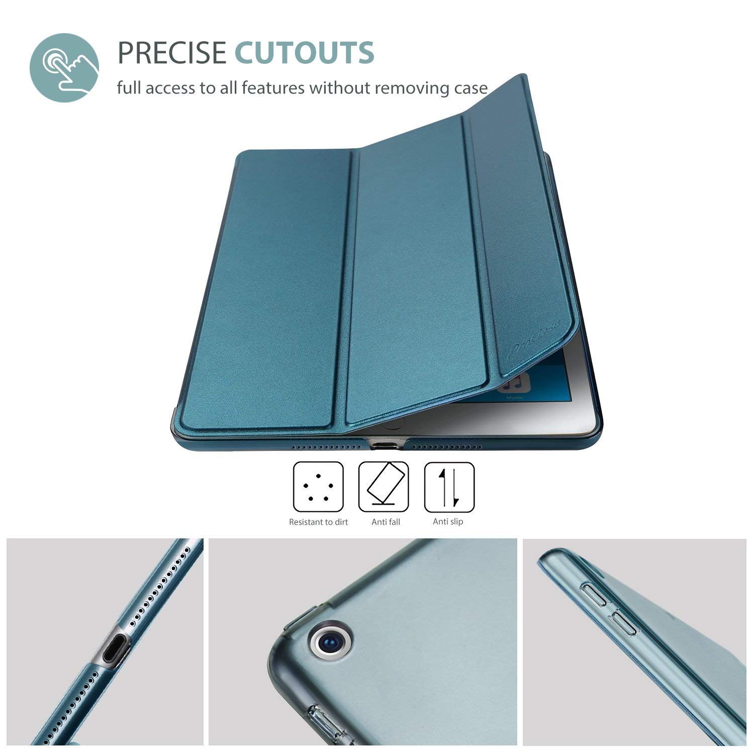 Foto 4 pulgar | Funda Procase Smart Para Ipad De 9,7 Pulgadas (6.ª Y 5.ª Generación) 2018/2017 - Venta Internacional.