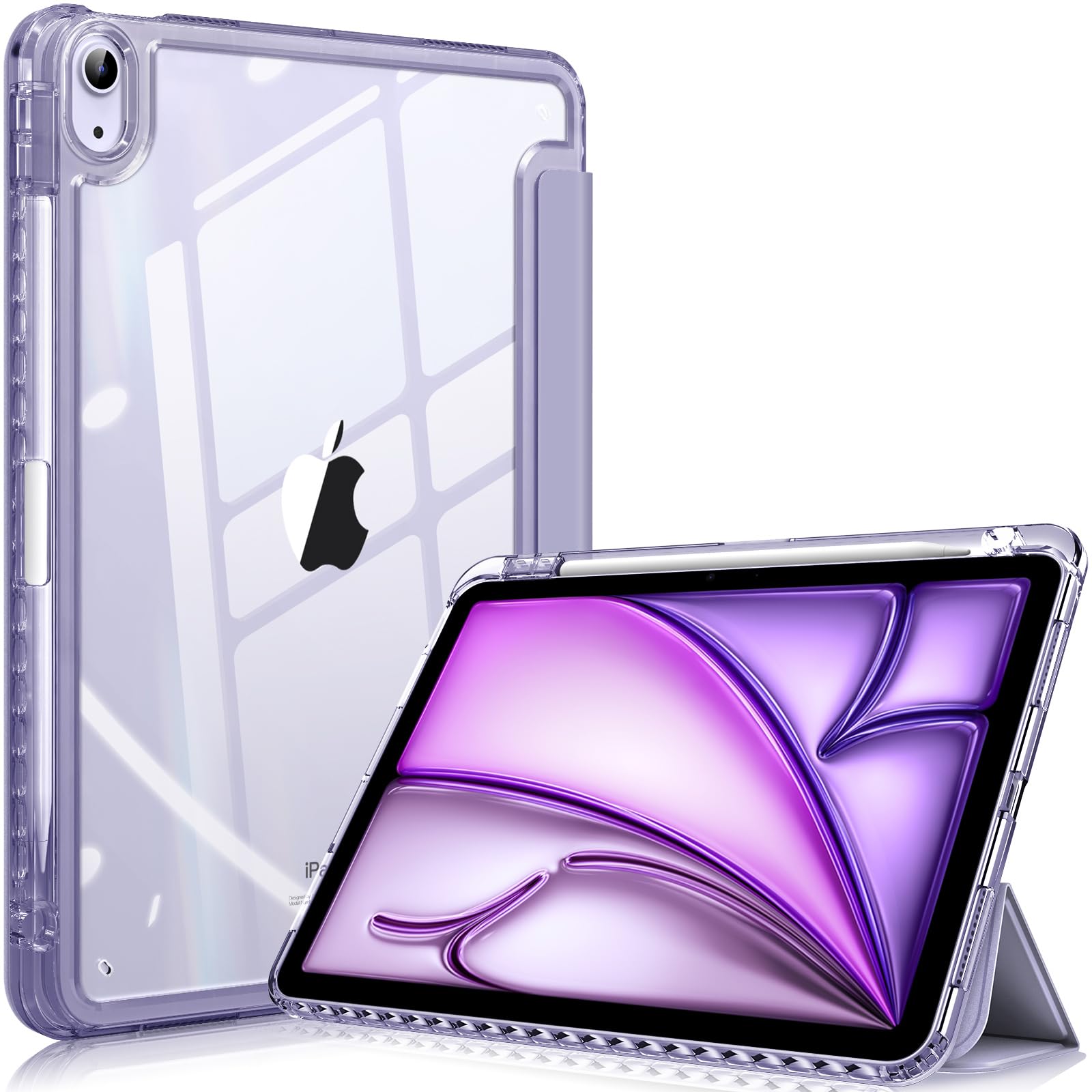 Foto 2 pulgar | Funda Fintie Hybrid Slim Para Ipad Air 11 M3 (2025) /m2 (2024) - Venta Internacional.