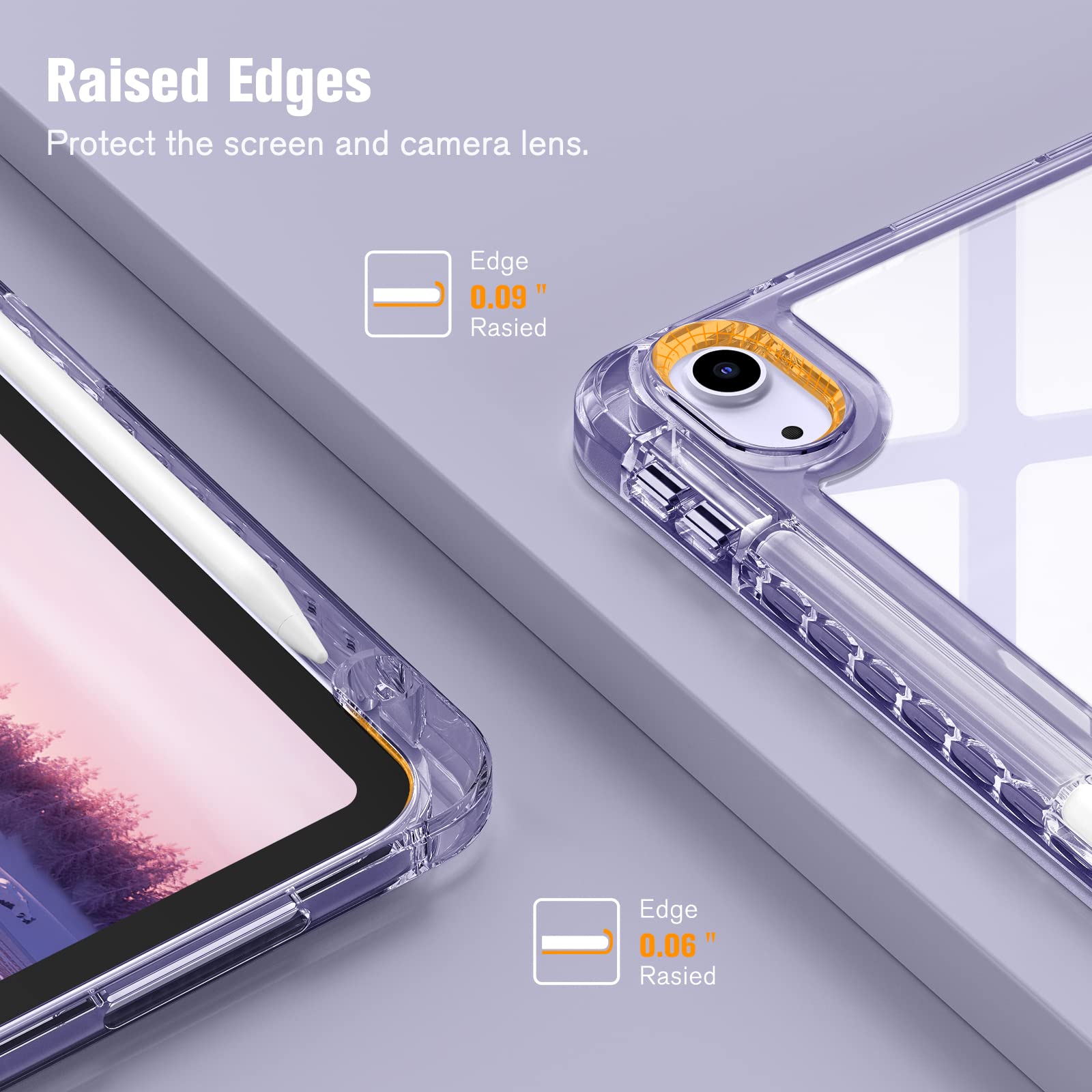 Foto 7 | Funda Fintie Hybrid Slim Para Ipad Air 11 M3 (2025) /m2 (2024) - Venta Internacional.