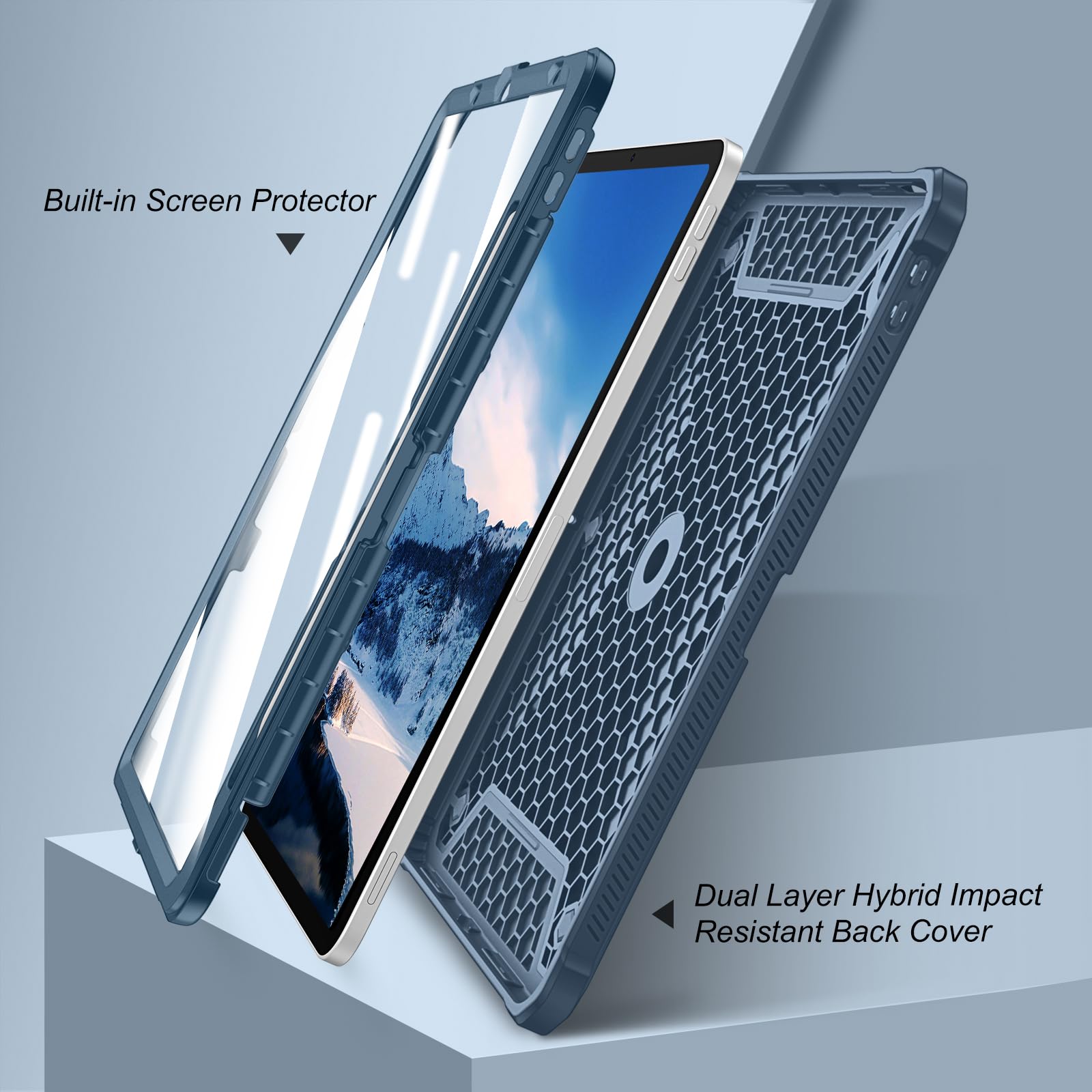 Foto 5 | Funda Fintie Para Ipad Air M2 De 11 Pulgadas (2024), Air De 5.ª Y 4.ª Generación - Venta Internacional.