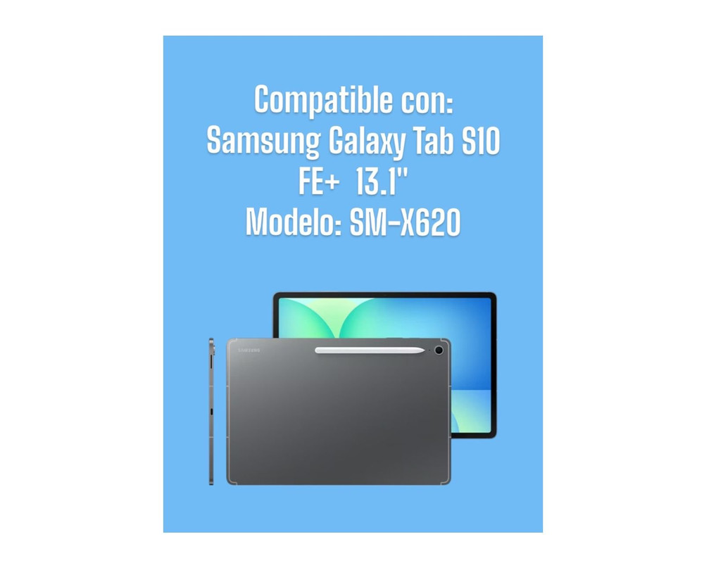 Foto 6 pulgar | Funda Teknet Folder Magnetica Para Samsung Galaxy Tab S10 Fe+ 13.1 ''