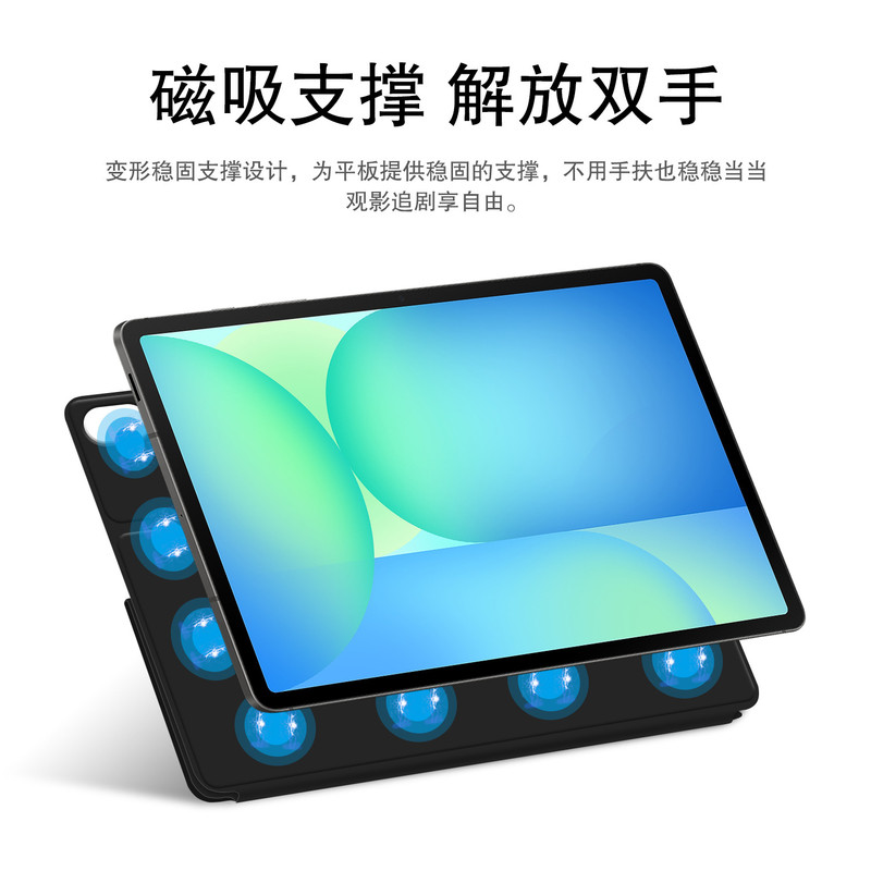 Foto 5 pulgar | Funda Teknet Folder Magnetica Para Samsung Galaxy Tab S10 Fe+ 13.1 ''