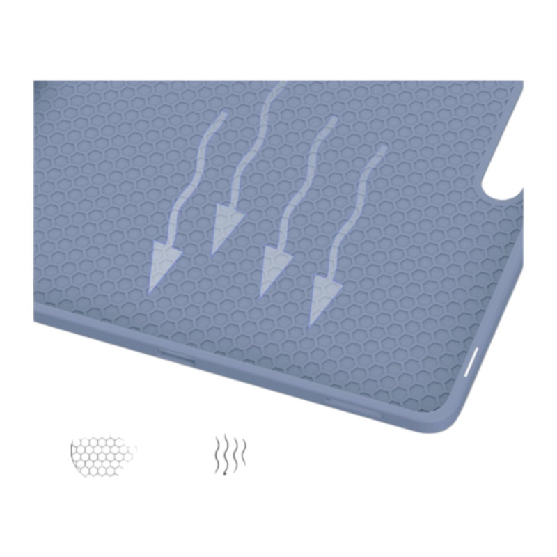 Foto 3 | Teknet Funda Case Silicon Para Samsung Galaxy Tab S10 Fe+ 13.1 ''