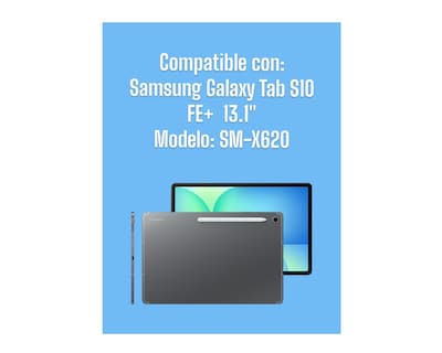 Foto 5 | Funda Teknet Folder Magnetica Para Samsung Galaxy Tab S10 Fe+ 13.1 ''