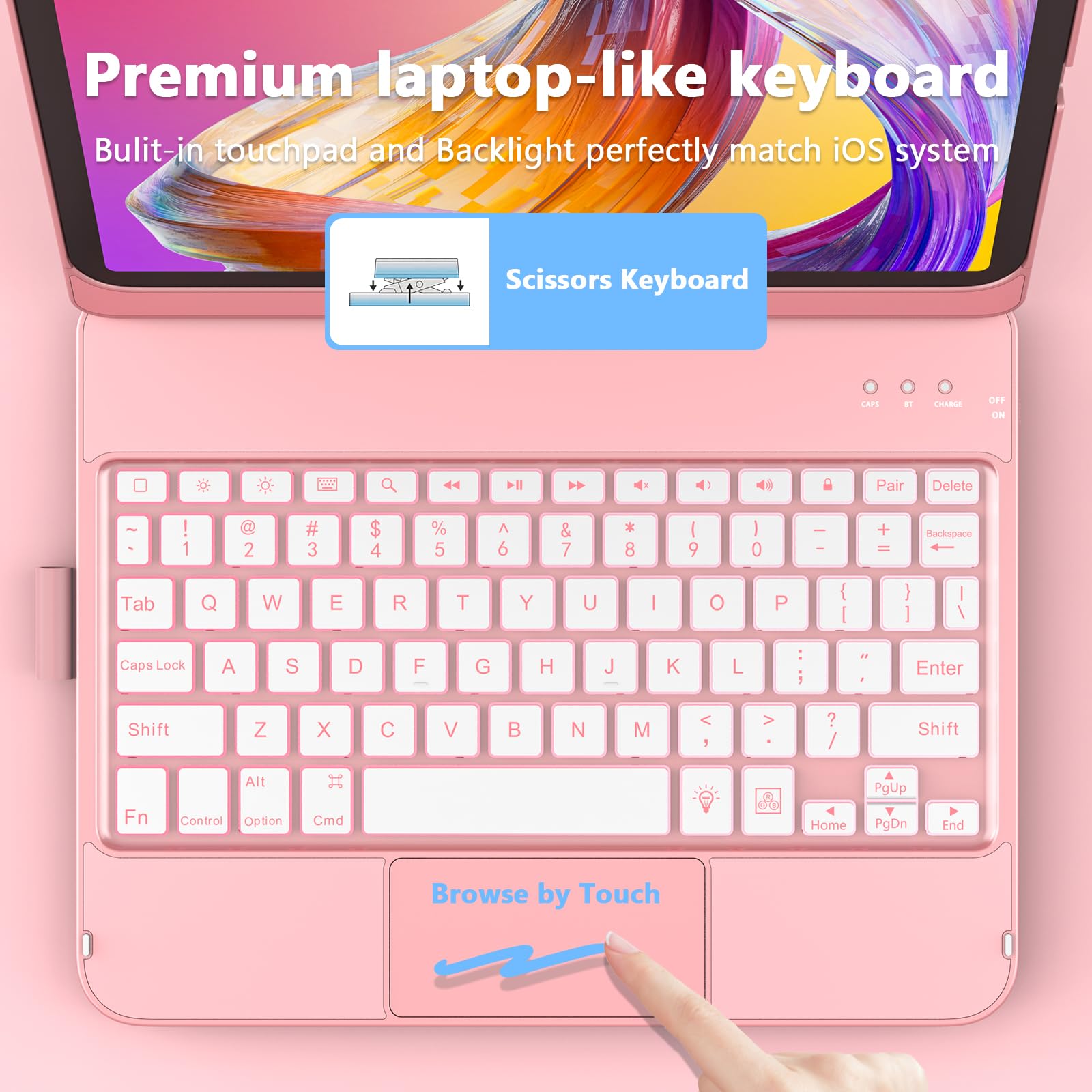 Foto 5 pulgar | Funda Con Teclado Hotlife Para Ipad De 11ª Y 10ª Generación De 10,9 Pulgadas - Venta Internacional.