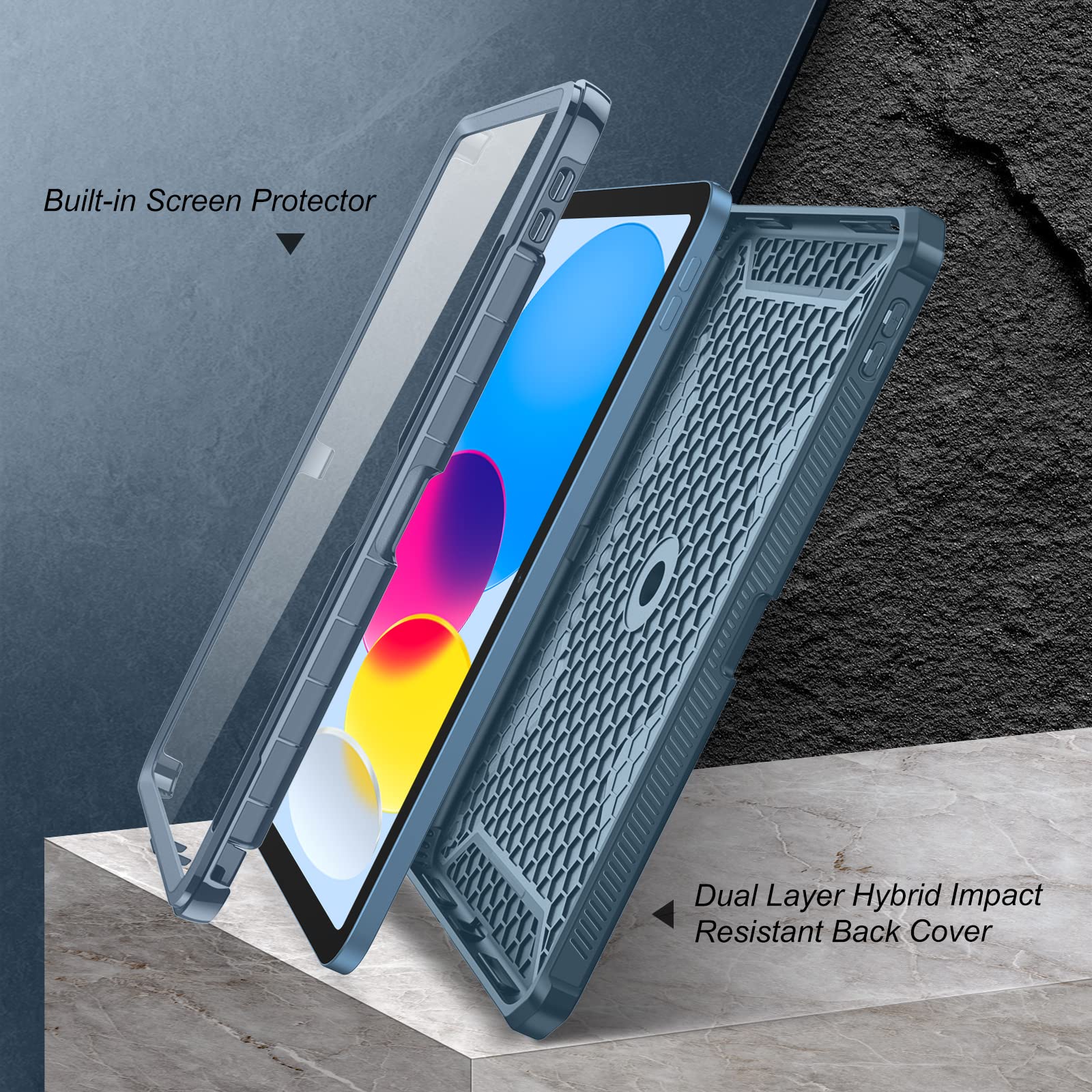 Foto 6 pulgar | Funda Fintie Para Ipad 11.ª Generación De 11 Pulgadas Y Ipad 10.ª Generación De 10.9 Pulgadas - Venta Internacional.