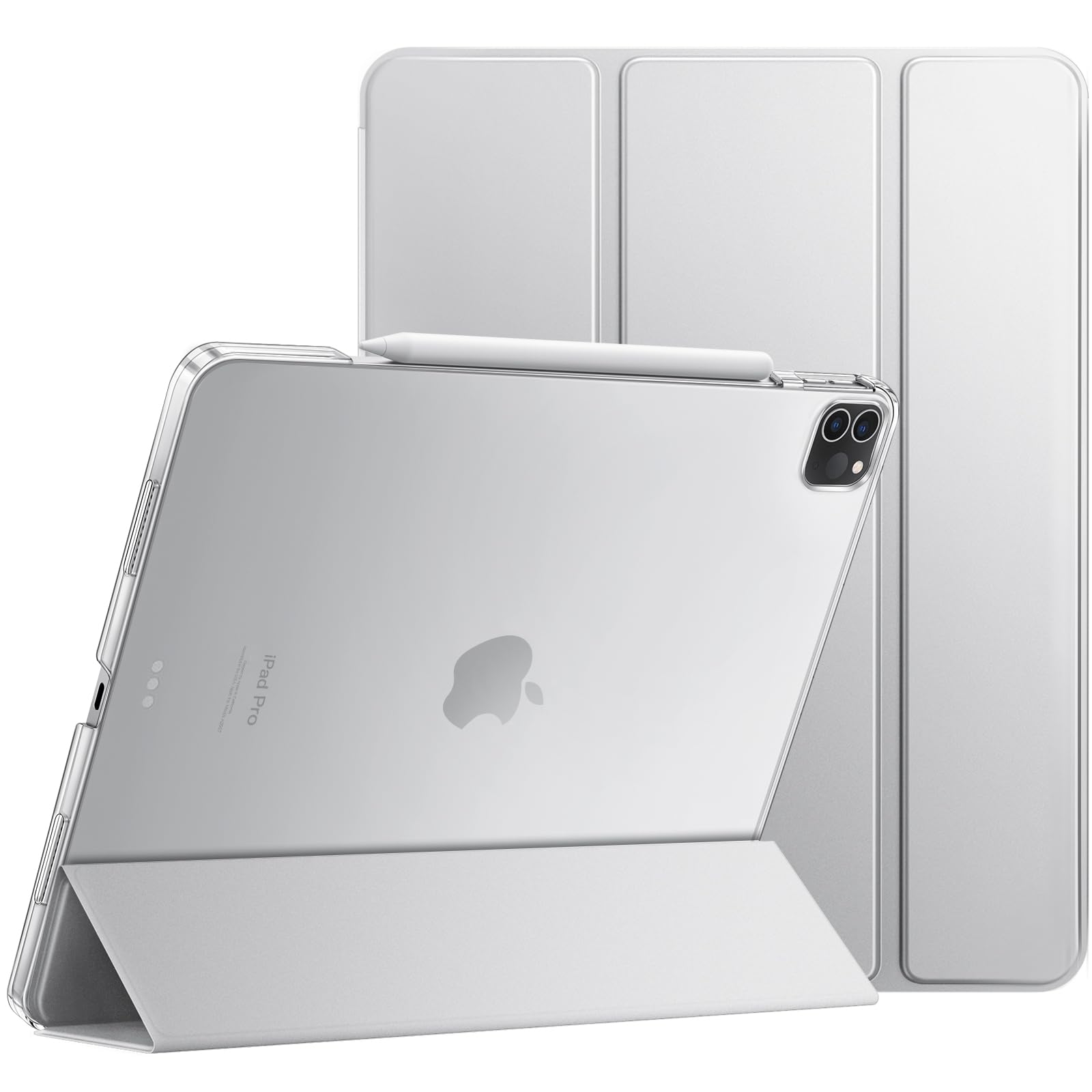 Foto 2 pulgar | Funda Jetech Para Ipad Pro De 12,9'' (6.ª Y 5.ª Gen.) 2022/2021, Color Plateado - Venta Internacional.