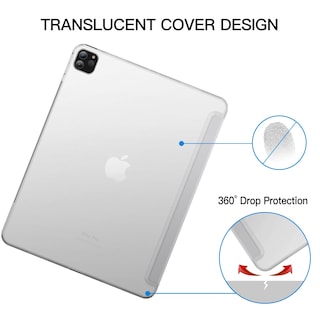 Foto 4 | Funda Jetech Para Ipad Pro De 12,9'' (6.ª Y 5.ª Gen.) 2022/2021, Color Plateado - Venta Internacional.