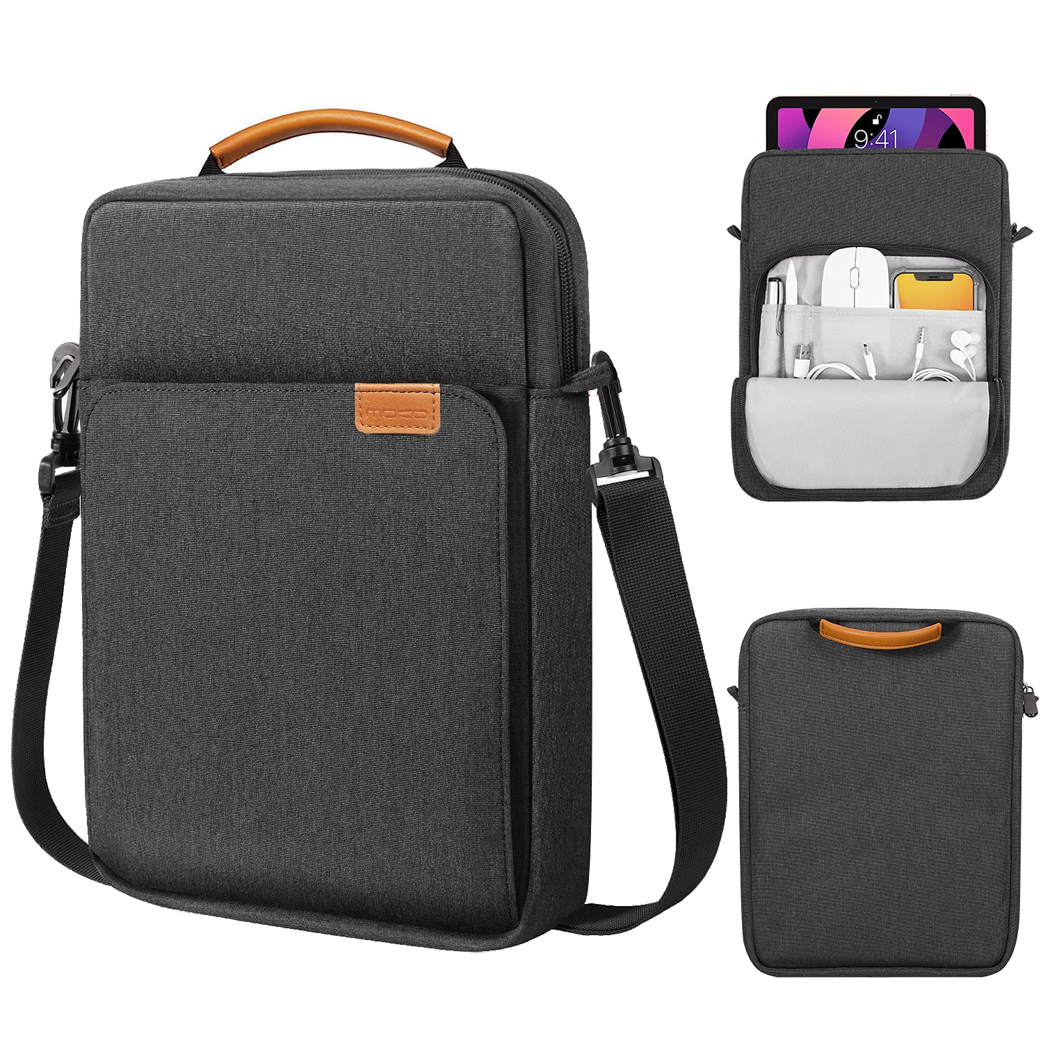 Foto 1 | Funda Para Tableta Moko Ipad Pro M4/air M2 De 9-11 Pulgadas, Negro/gris - Venta Internacional.