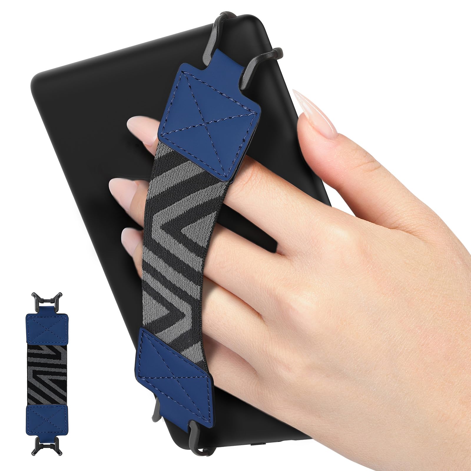 Correa De Mano Moko Security Para Lectores Electrónicos Kindle De 6 A 8 Pulgadas, Color Azul Oscuro - Venta Internaci