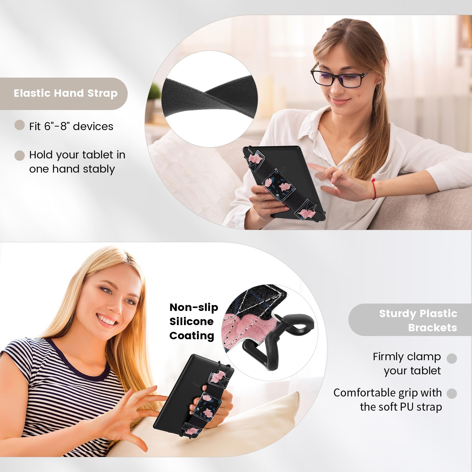 Foto 6 pulgar | Correa De Mano Moko Soft Para 6-8 Kindle Ereaders Fire Tablet - Venta Internacional.