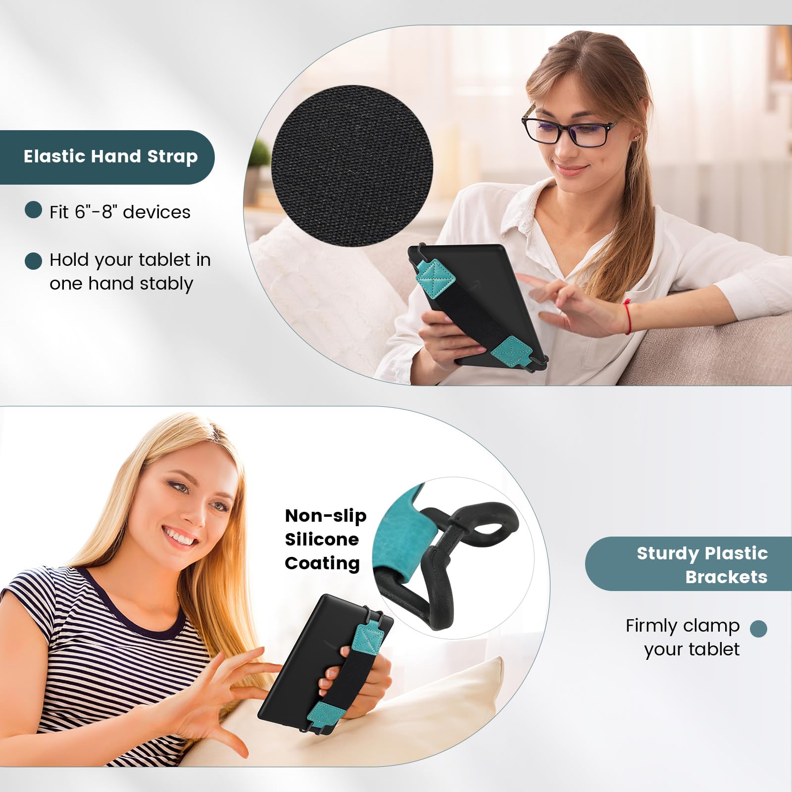 Foto 6 pulgar | Correa De Mano Moko Security Para Kindle Ereader/tablet Fire De 6 A 8 Pulgadas - Venta Internacional.
