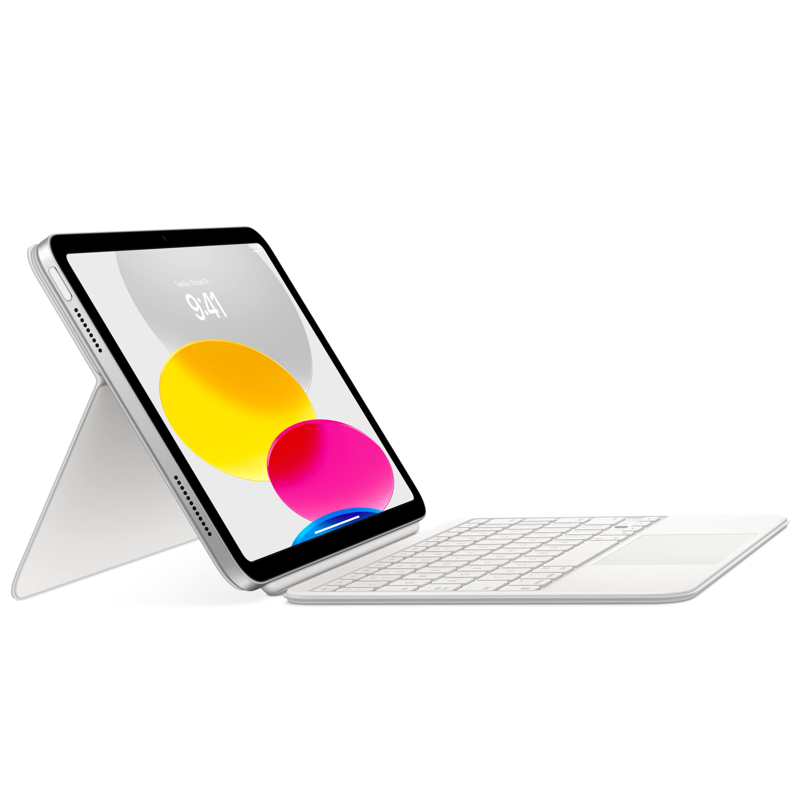 Foto 6 pulgar | Teclado Folio Apple Magic Para Ipad De Décima Generación, Color Blanco - Venta Internacional.