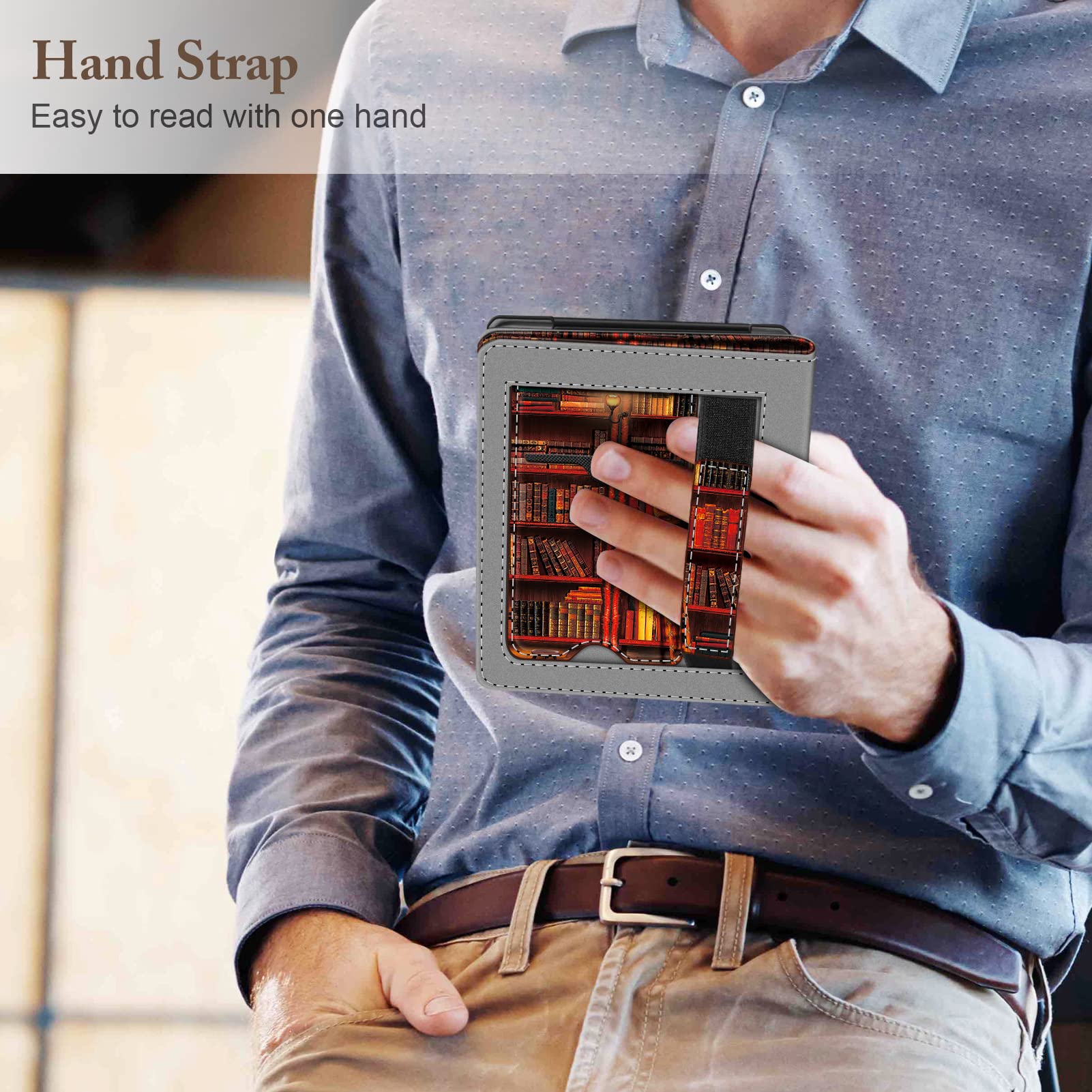 Foto 6 pulgar | Funda Fintie Con Soporte Para Kobo Clara De 6 Pulgadas (2024) Con Ranura Para Tarjetas - Venta Internacional.