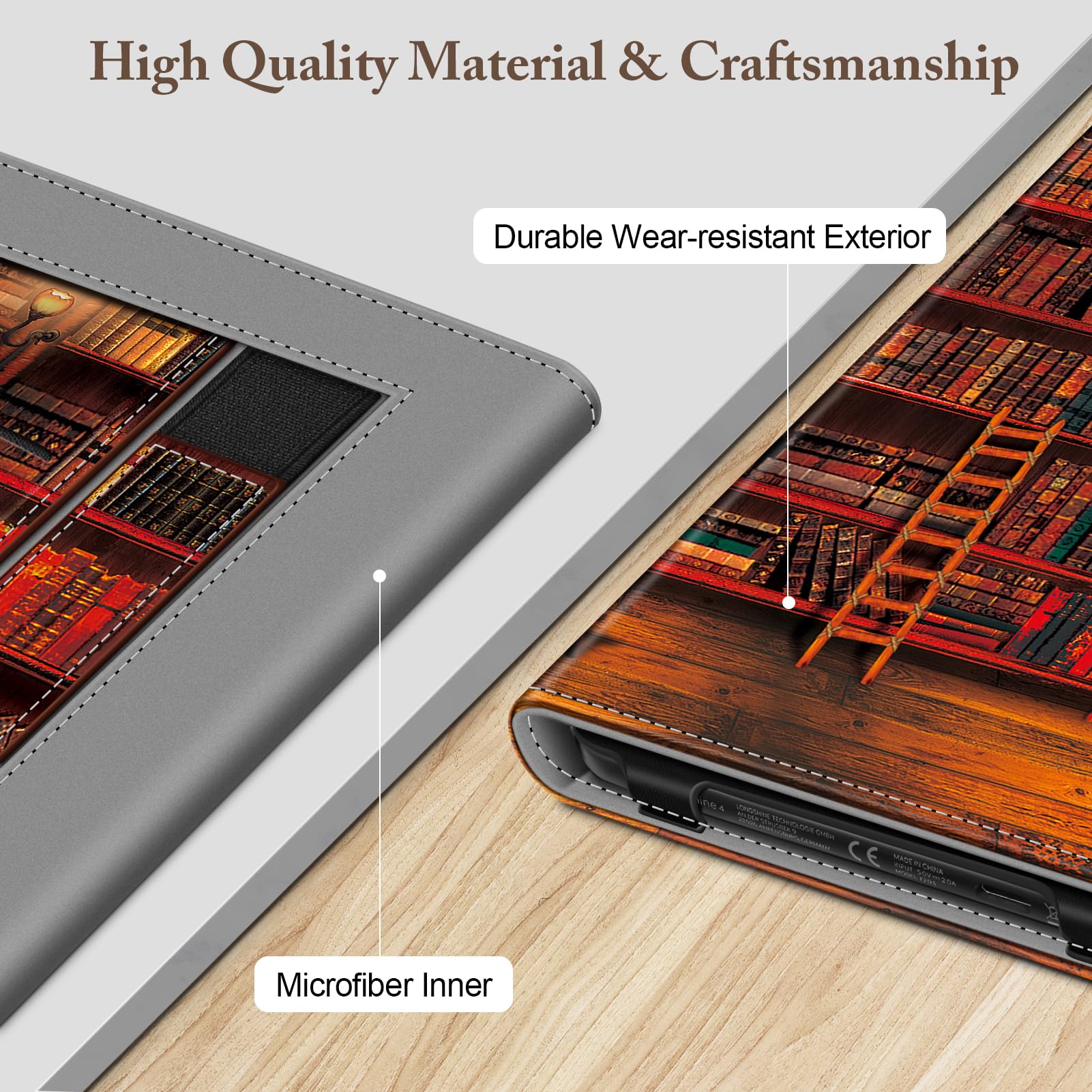 Foto 8 pulgar | Funda Fintie Con Soporte Para Kobo Clara De 6 Pulgadas (2024) Con Ranura Para Tarjetas - Venta Internacional.