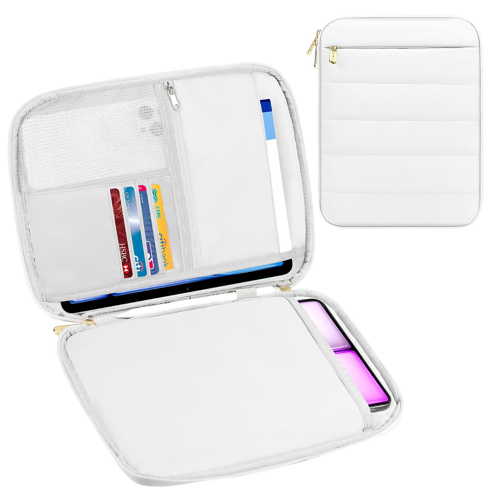 Foto 2 pulgar | Funda Para Tableta Moko Puffer De 9 A 11 Pulgadas Para Ipad Pro M4/air M2 - Venta Internacional.
