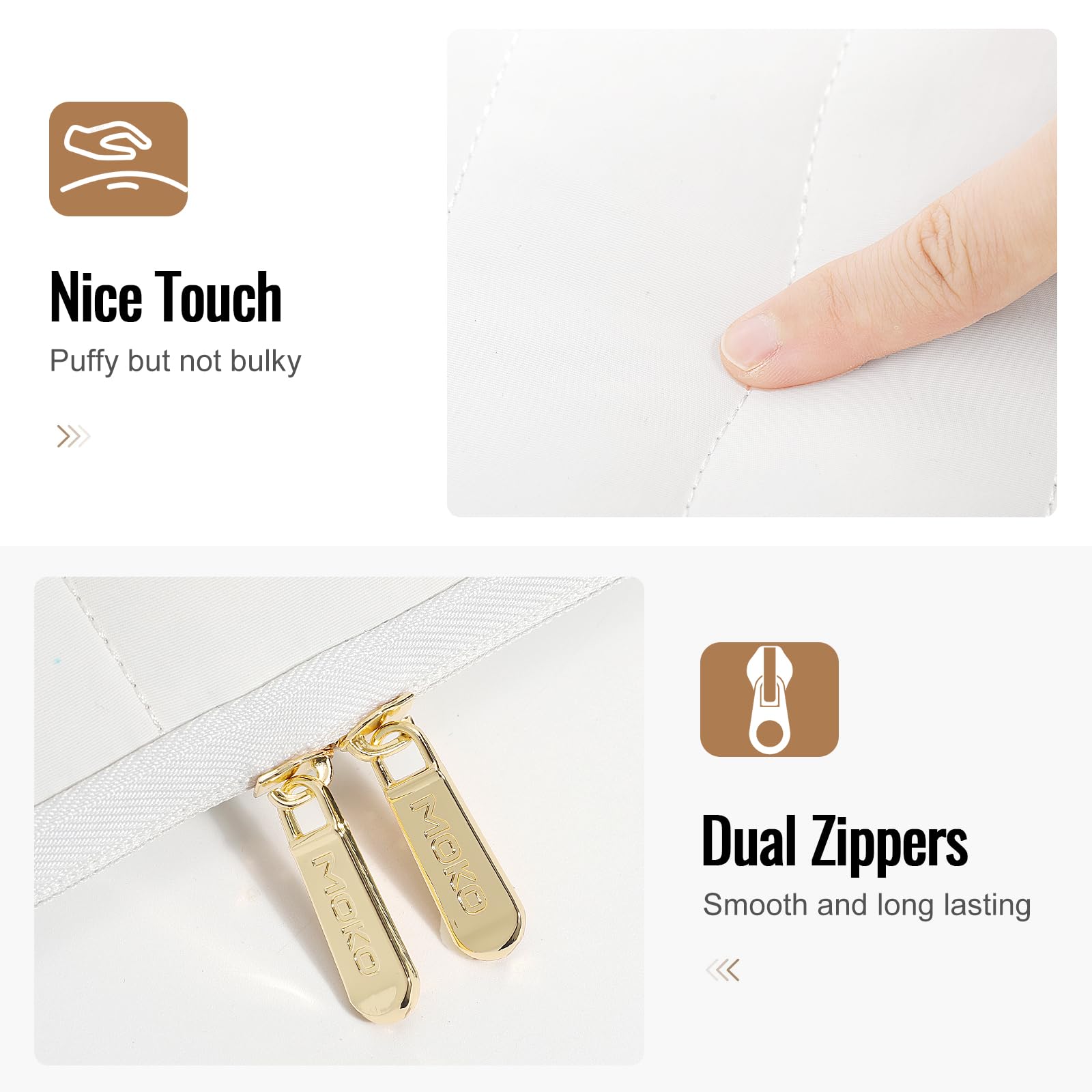 Foto 6 pulgar | Funda Para Tableta Moko Puffer De 9 A 11 Pulgadas Para Ipad Pro M4/air M2 - Venta Internacional.
