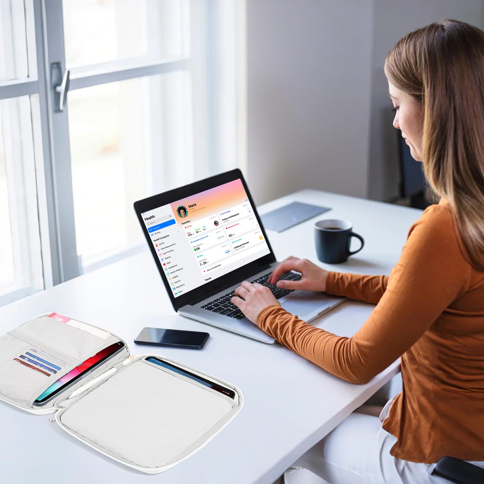 Foto 8 pulgar | Funda Para Tableta Moko Puffer De 9 A 11 Pulgadas Para Ipad Pro M4/air M2 - Venta Internacional.