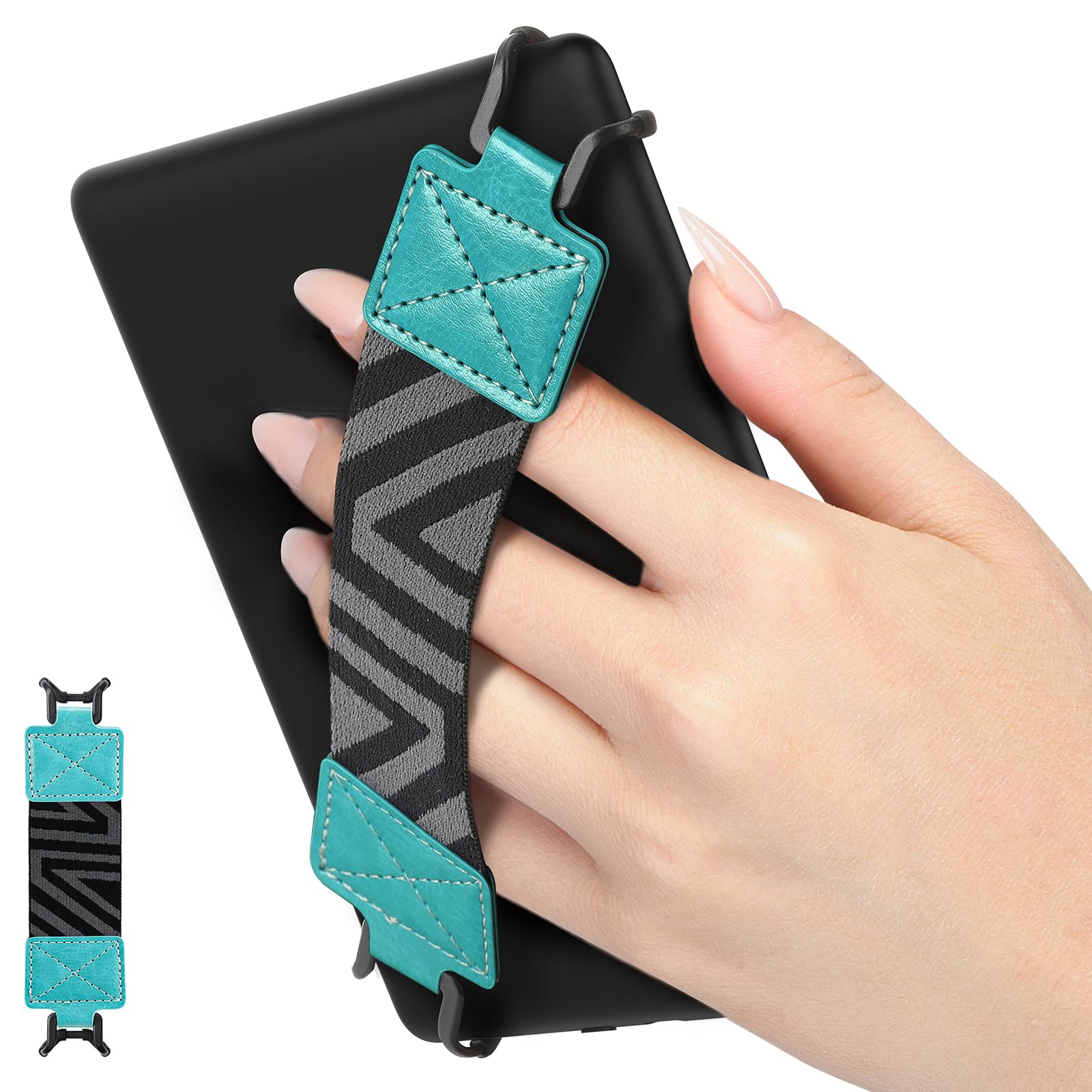 Foto 1 | Correa De Mano Moko Security Para Lectores Electrónicos Kindle De 6 A 8 Pulgadas, Color Turquesa - Venta Internacional.
