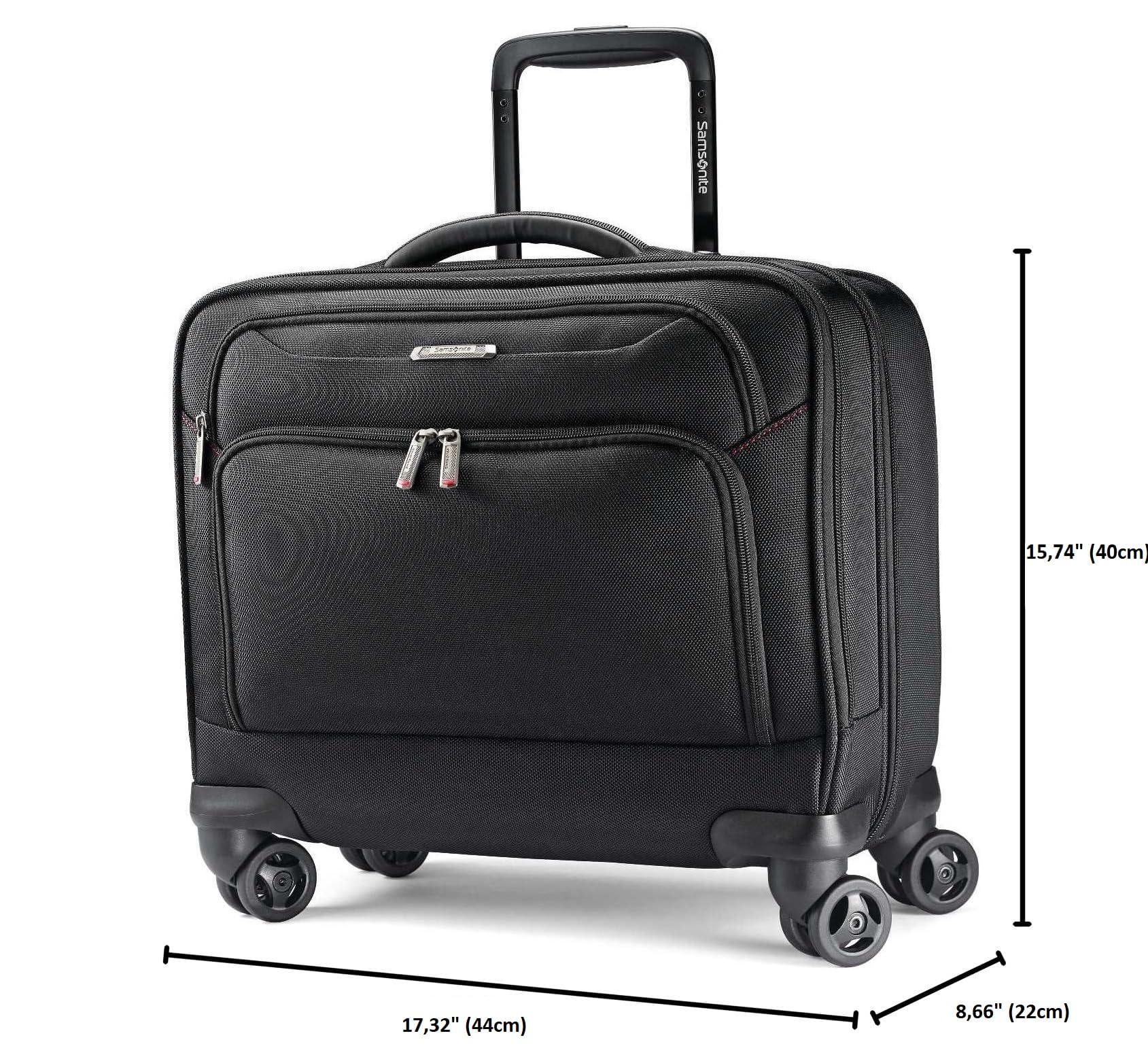 Foto 7 pulgar | Maletín Para Portátil Samsonite Xenon 3.0 Spinner Mobile Office, Color Negro - Venta Internacional.