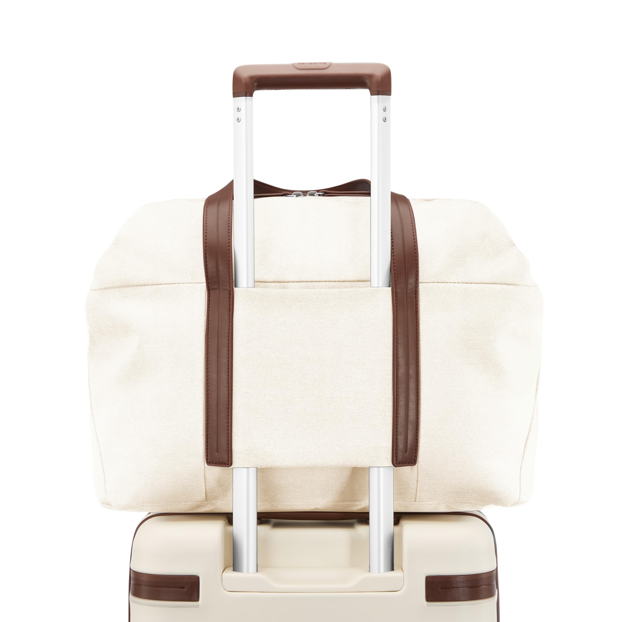 Foto 6 pulgar | Bolsa De Viaje Samsonite Virtuosa Weekender Overnight, Color Blanco Roto - Venta Internacional.