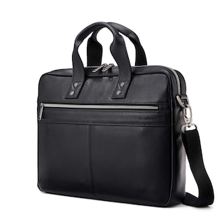 Foto 1 | Maletín Samsonite Classic Leather Slim Black 1.6kg - Venta Internacional.