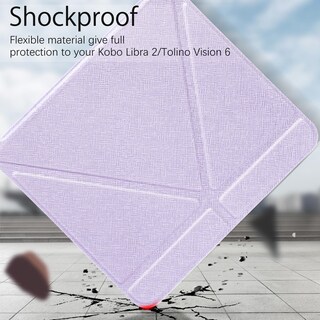Foto 7 | Funda Para Dormir Case Bentoben Para Kobo Libra 2 Taro, Color Morado - Venta Internacional.
