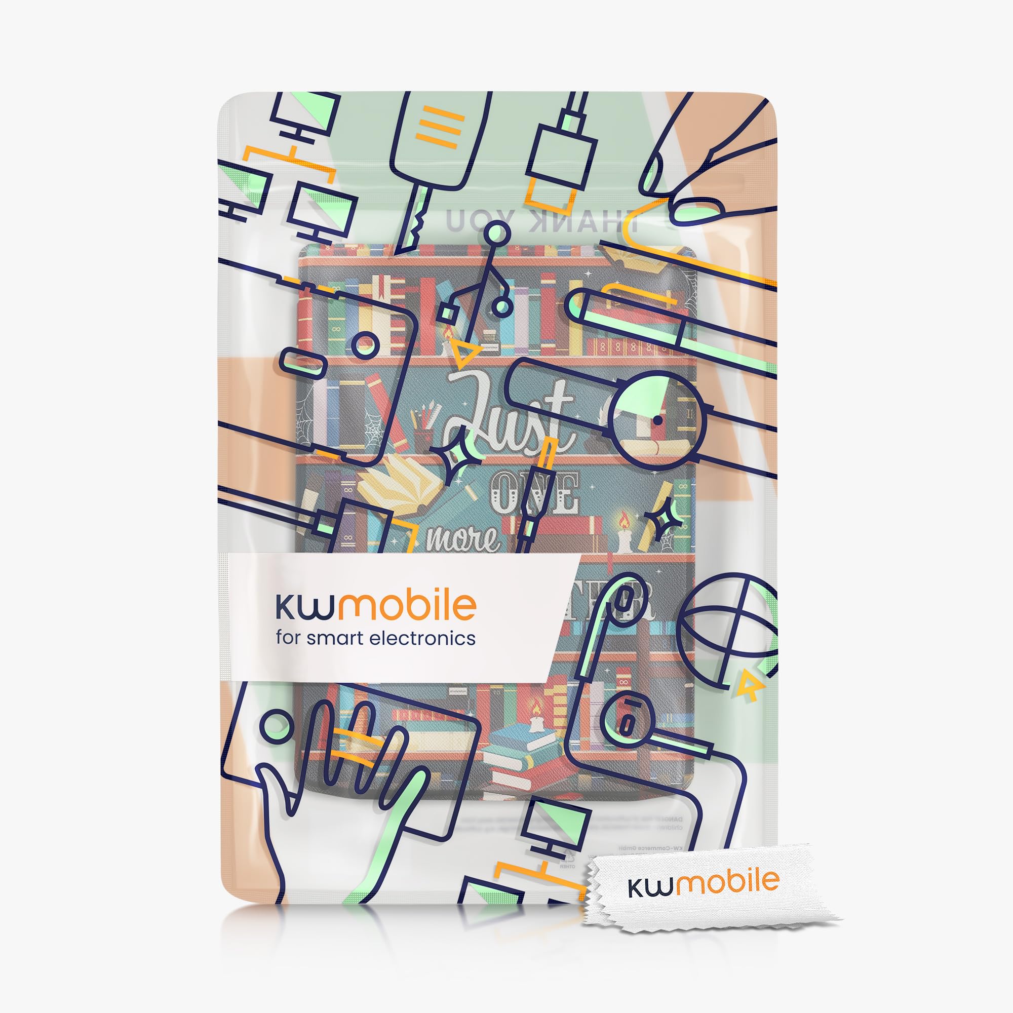 Foto 8 pulgar | Funda Para Lector Electrónico Kwmobile Compatible Con Pocketbook Inkpad 4/vivlio Inkpad 4 - Venta Internacional.