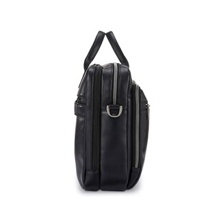 Foto 3 | Maletín Samsonite Classic Leather Toploader Negro - Venta Internacional.