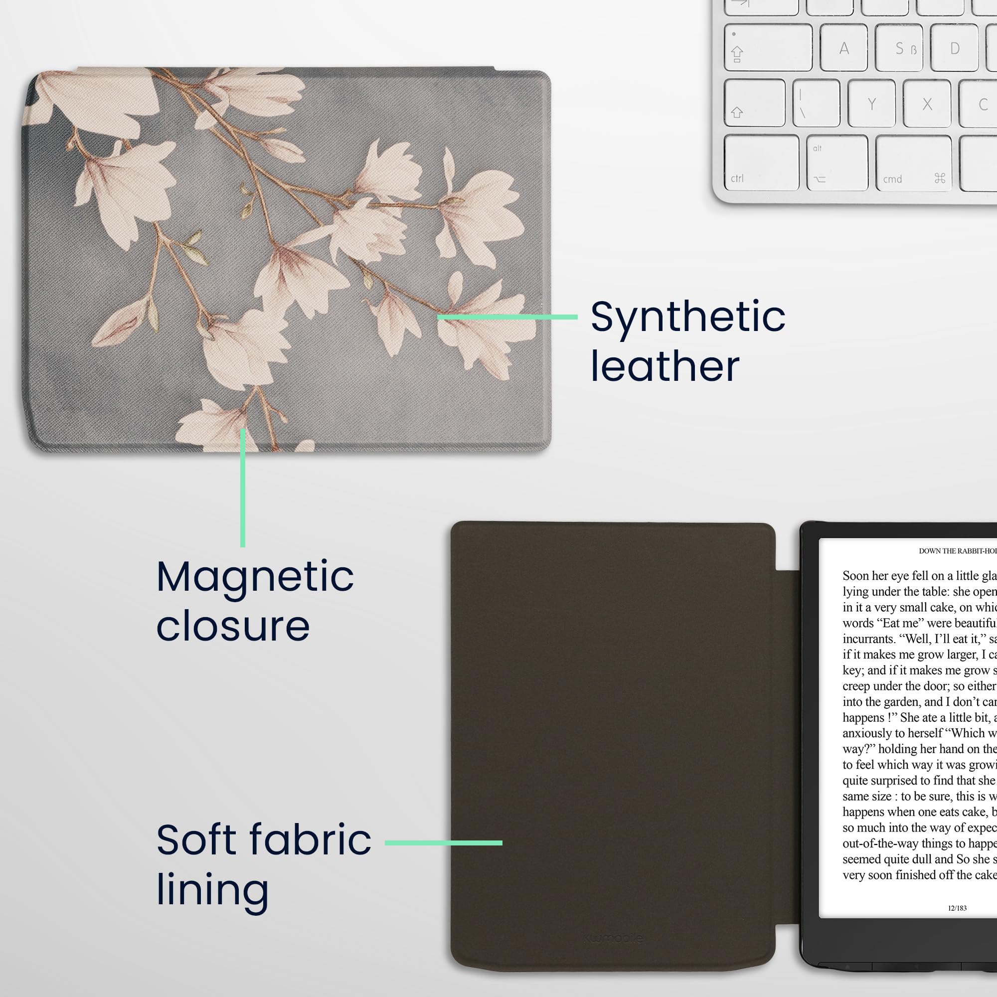 Foto 5 | Funda Para Ereader Kwmobile Pocketbook Inkpad 4/color 3/color 2 - Venta Internacional.