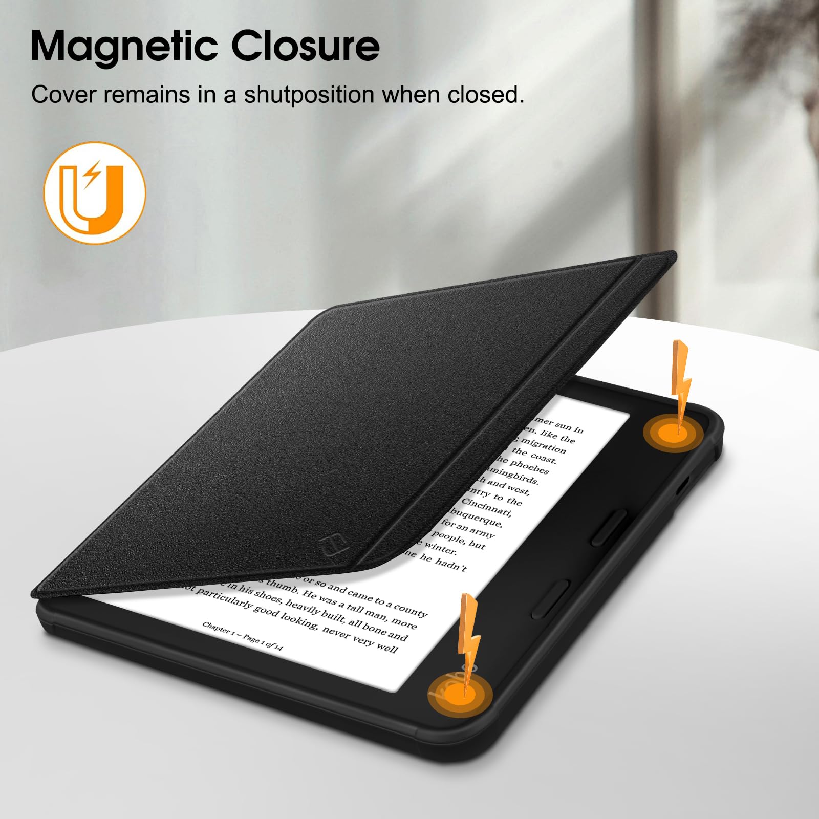 Foto 5 pulgar | Funda Protectora De Tpu Fintie Slim Para Kobo Libra Colour 7'' - Venta Internacional.