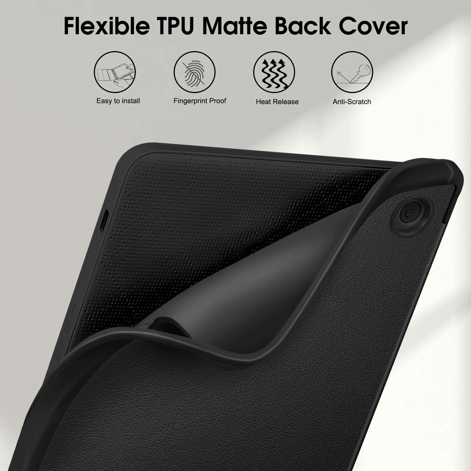 Foto 6 pulgar | Funda Protectora De Tpu Fintie Slim Para Kobo Libra Colour 7'' - Venta Internacional.
