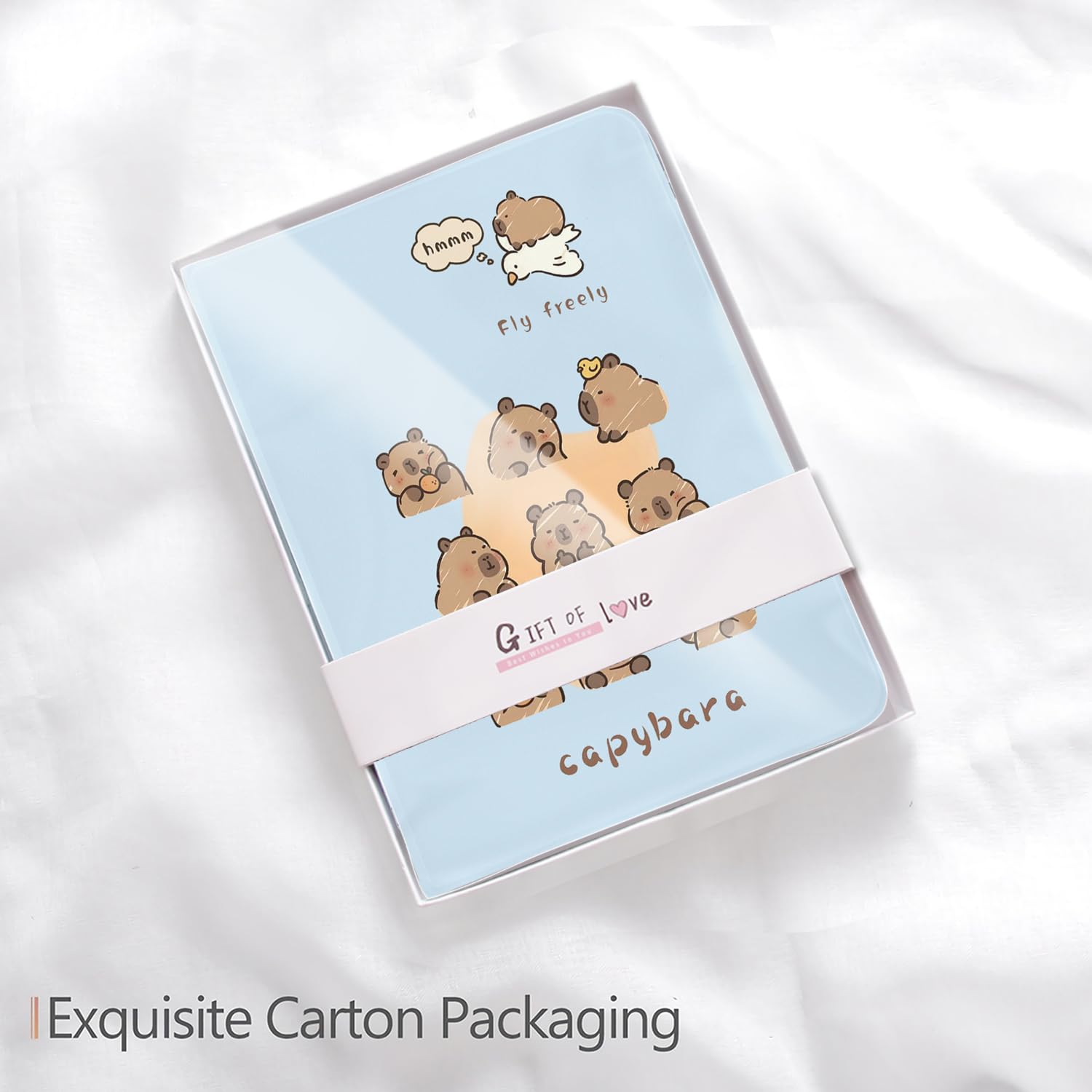 Foto 8 pulgar | Funda Para Ipad Luminousguard Cute Kawaii Capybara 10.9'' 2022 Azul - Venta Internacional.