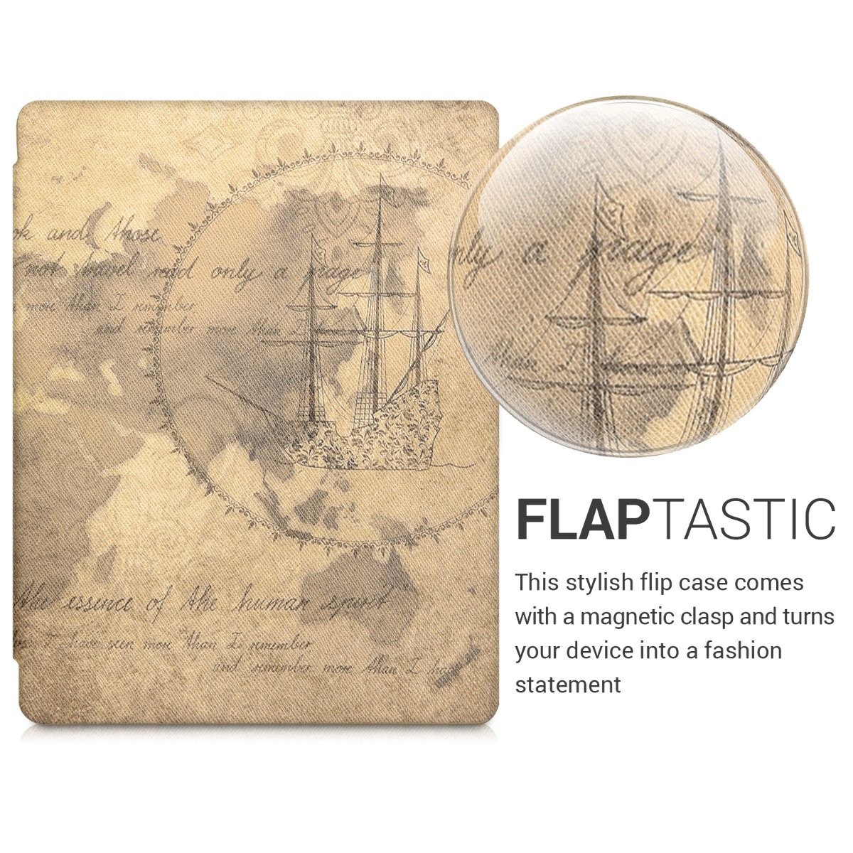 Foto 3 pulgar | Funda Kwmobile Compatible Con Kobo Aura H2o Edition 2 - Venta Internacional.