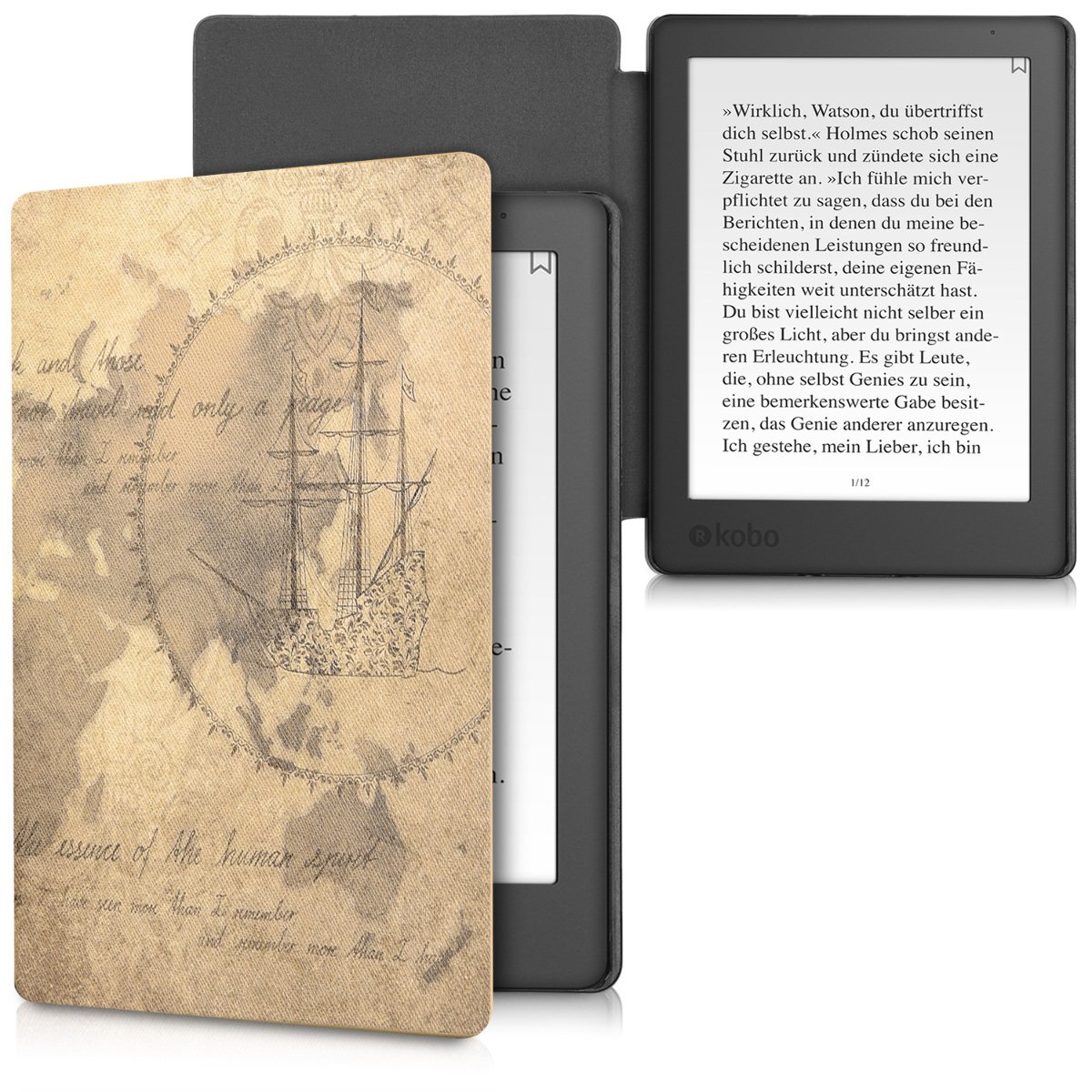 Foto 6 pulgar | Funda Kwmobile Compatible Con Kobo Aura H2o Edition 2 - Venta Internacional.