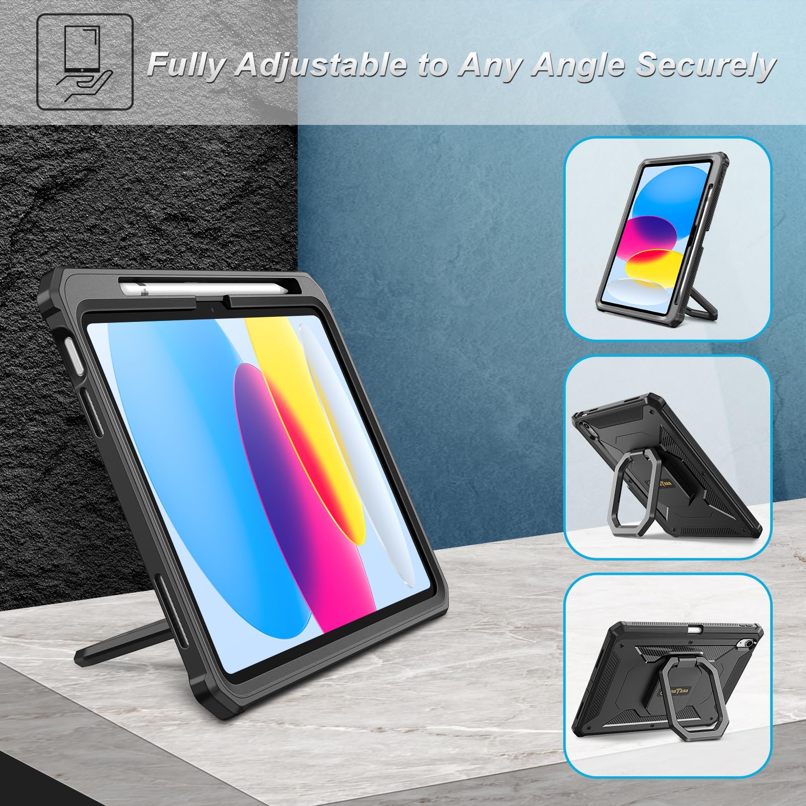 Foto 5 pulgar | Funda Fintie Para Ipad 11.ª Generación De 11 Pulgadas Y Ipad 10.ª Generación De 10.9 Pulgadas - Venta Internacional.