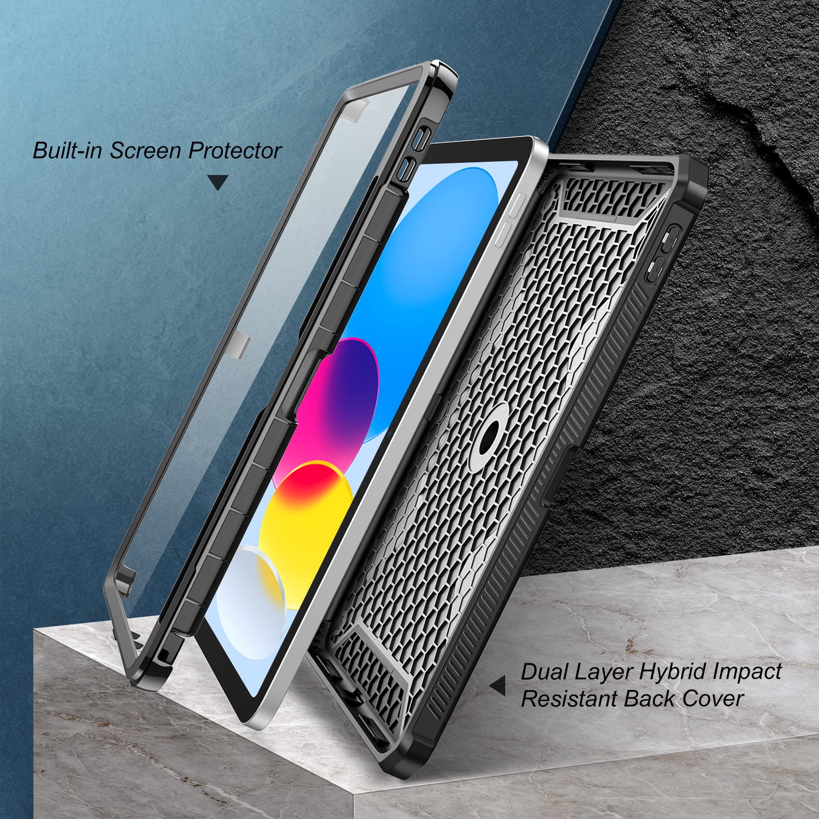 Foto 6 pulgar | Funda Fintie Para Ipad 11.ª Generación De 11 Pulgadas Y Ipad 10.ª Generación De 10.9 Pulgadas - Venta Internacional.