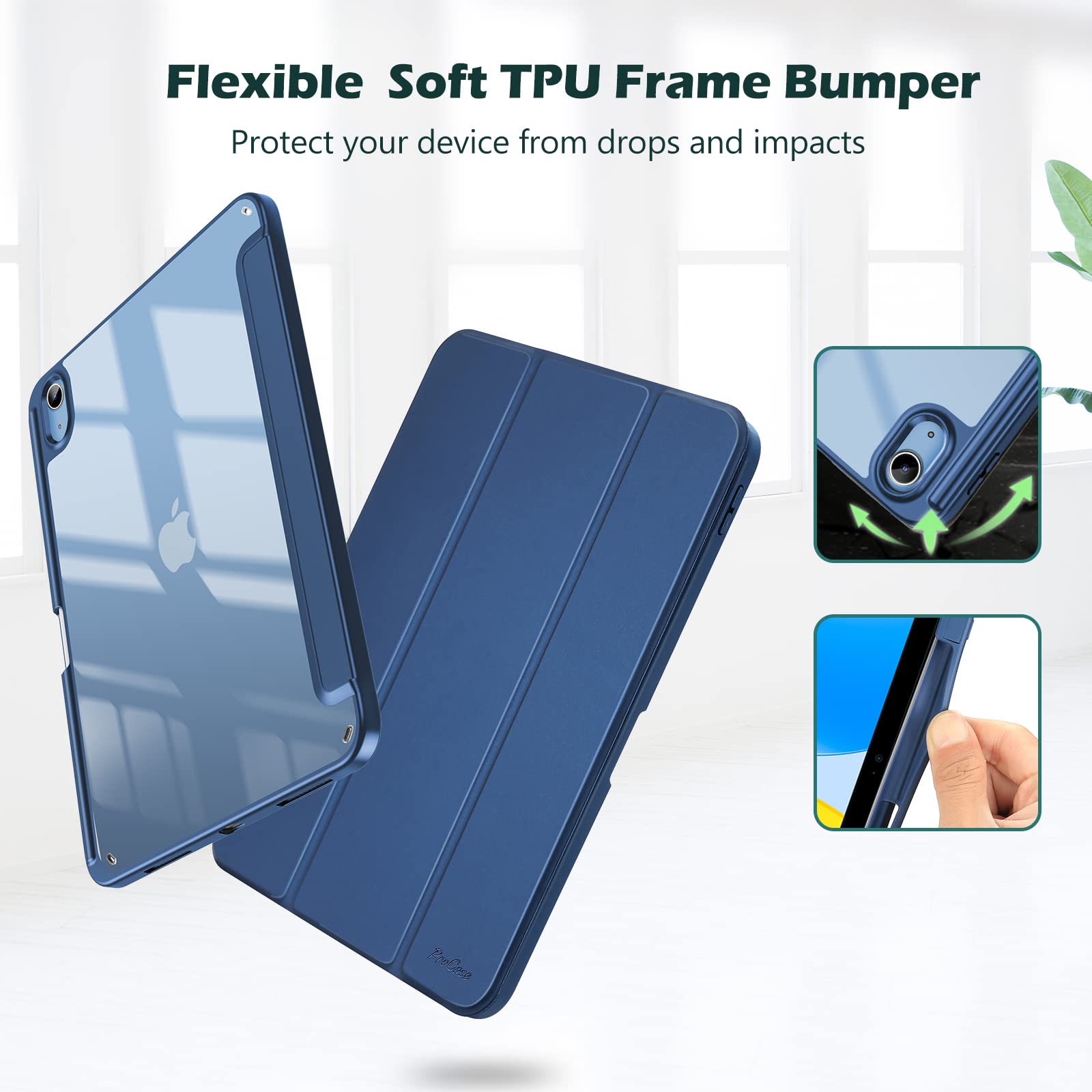 Foto 5 pulgar | Funda Procase Para Ipad 11.ª Generación De 11 Pulgadas, 2025/10.ª Generación De 10.9 Pulgadas - Venta Internacional.