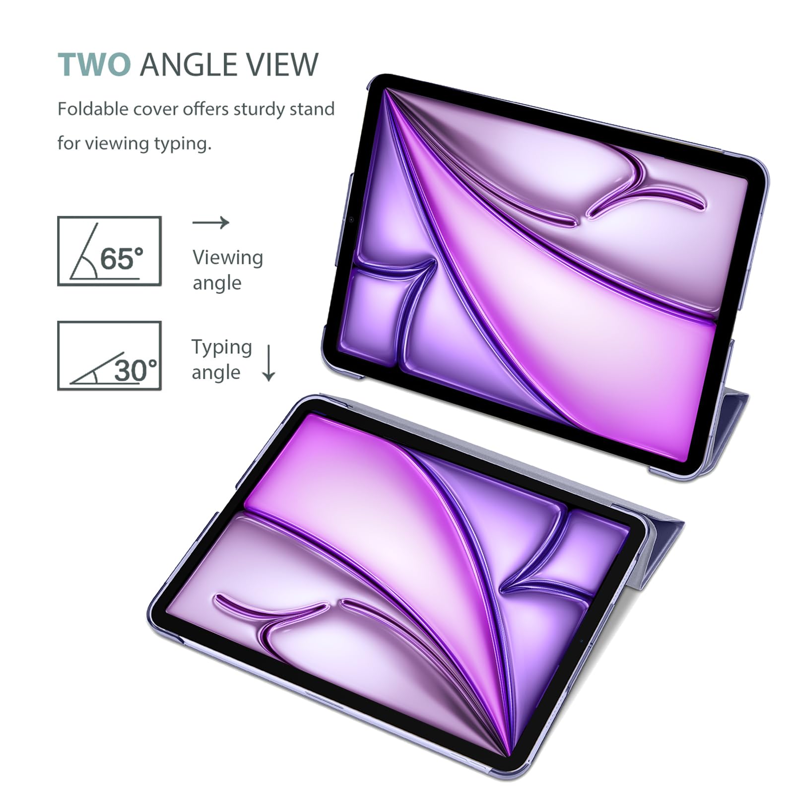 Foto 5 | Smart Case Procase Para Ipad Air De 11 Pulgadas 2025/2024/10,9 Pulgadas - Venta Internacional.